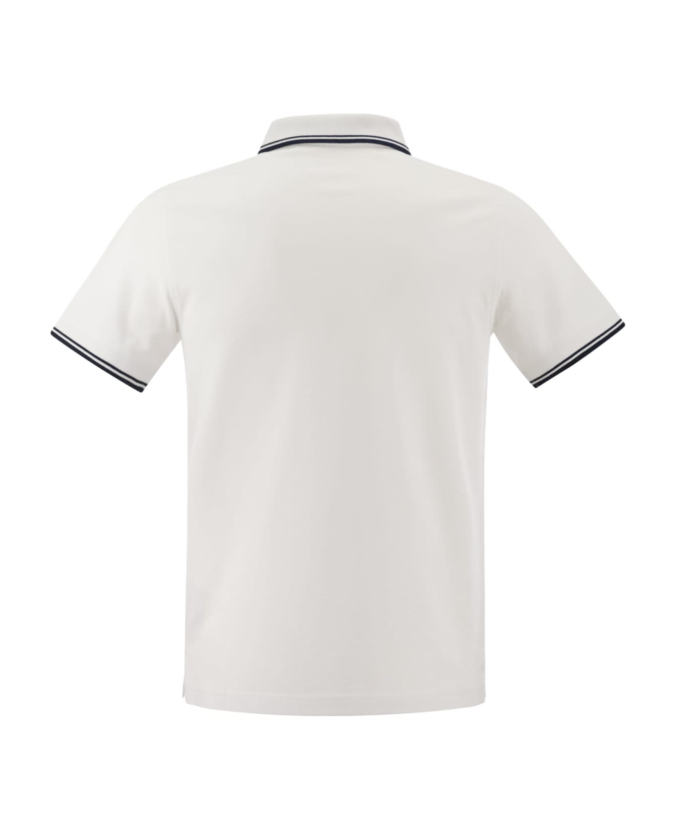 Fay White Polo - White ポロシャツ