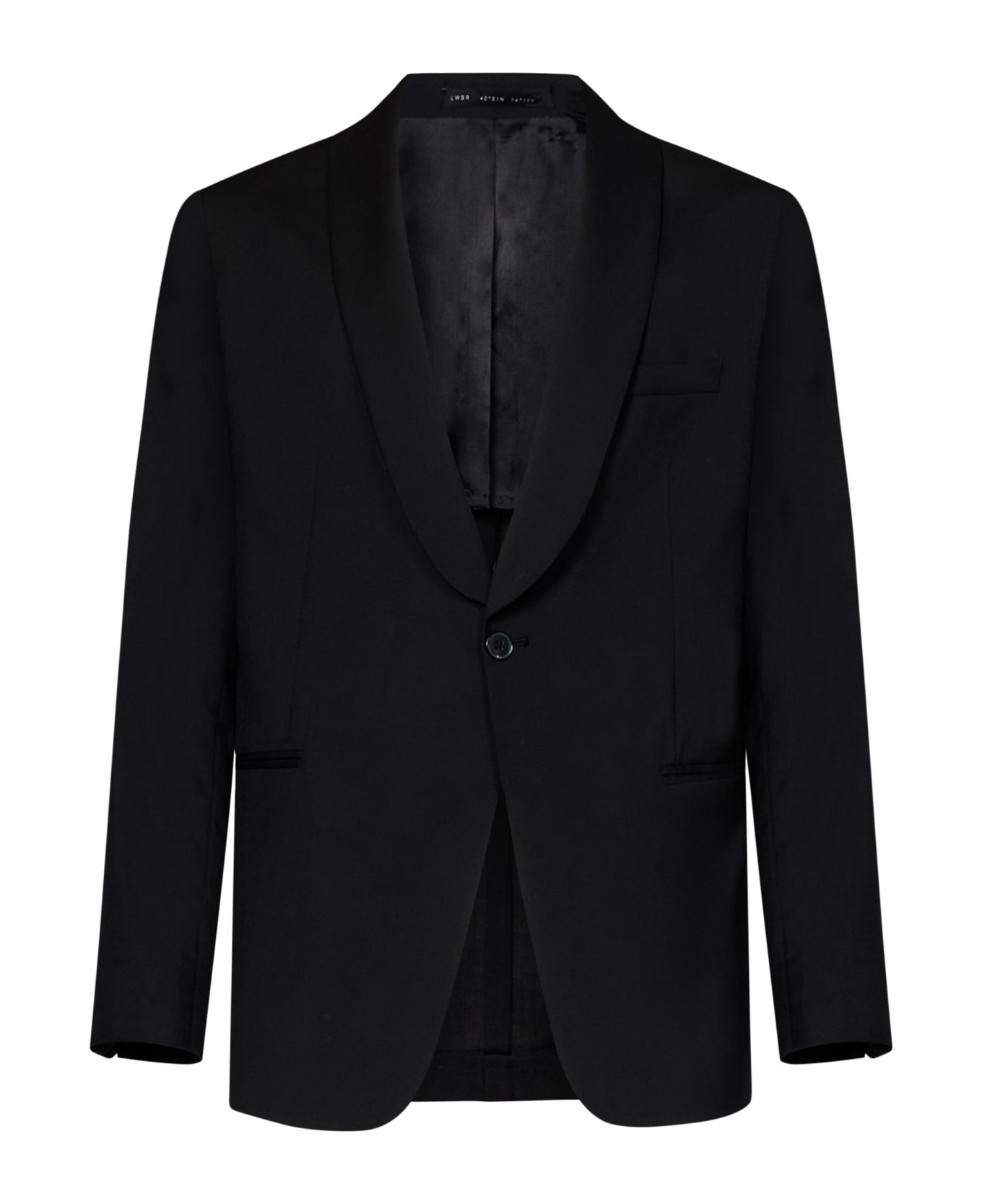 Low Brand 1b Evening Suit - Black