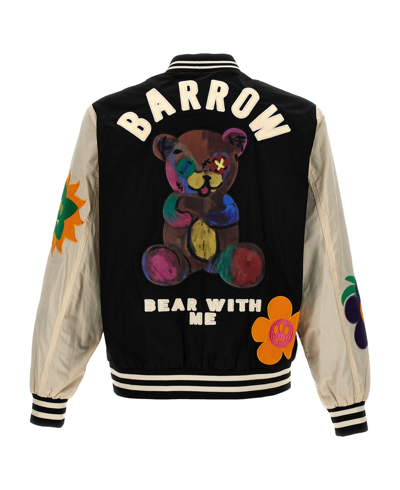 Barrow Embroidery Bomber Jacket And Patches - Multicolor