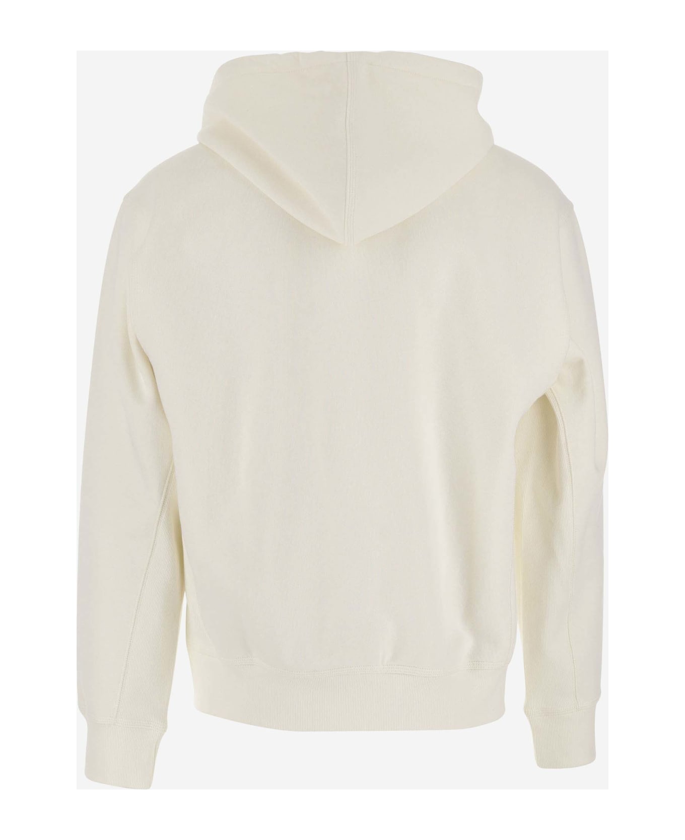 Carhartt Cotton Blend Sweatshirt With Logo - Ivory