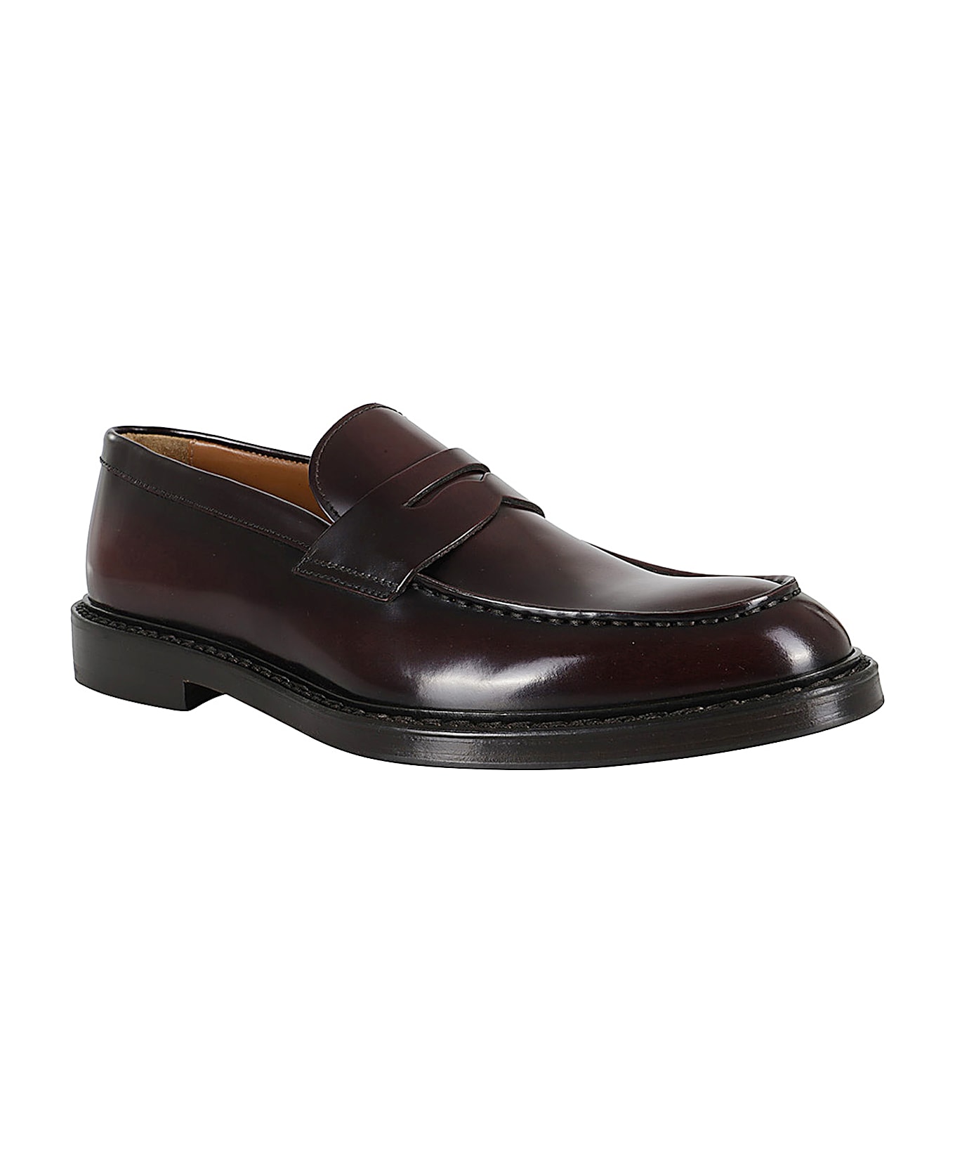 Doucal
s Mocassino Penny Horse - Burgundy Moro