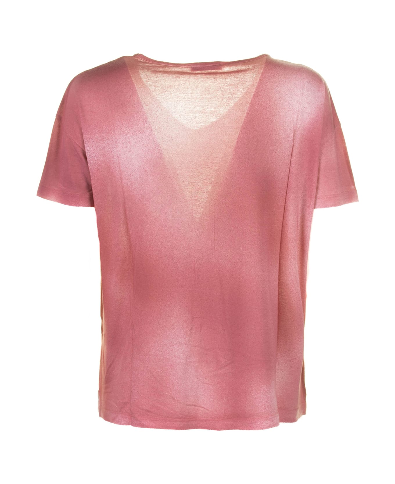 Base Pink T-shirt With Shades - ROSA
