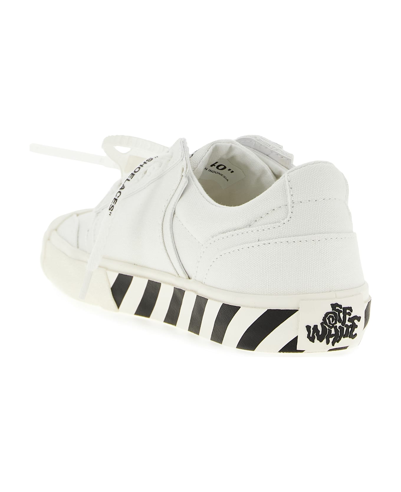 Off-White 'vulc Undercut' Sneakers - White/Black