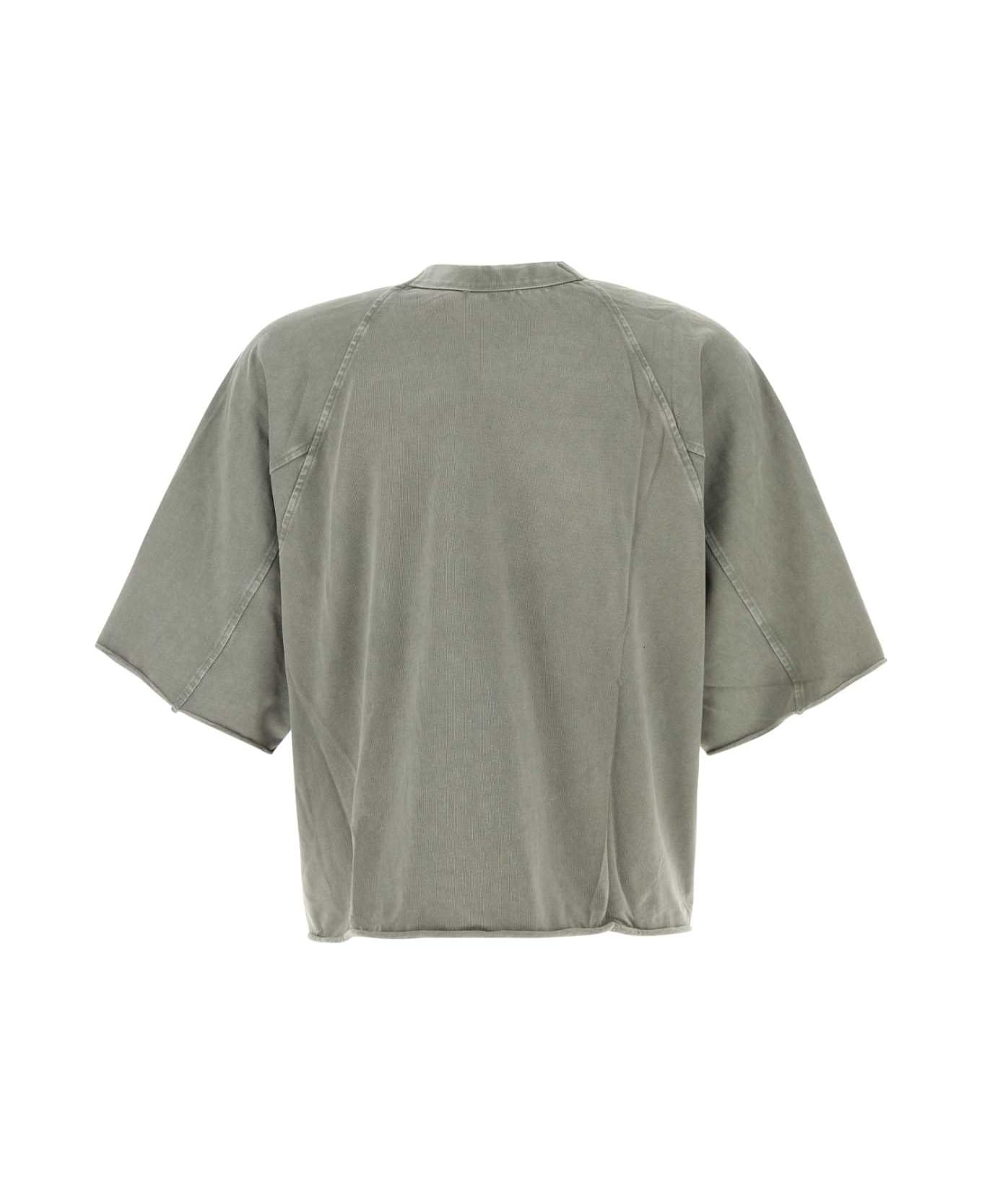 Entire Studios Dove Grey Cotton Oversize T-shirt - RHINO