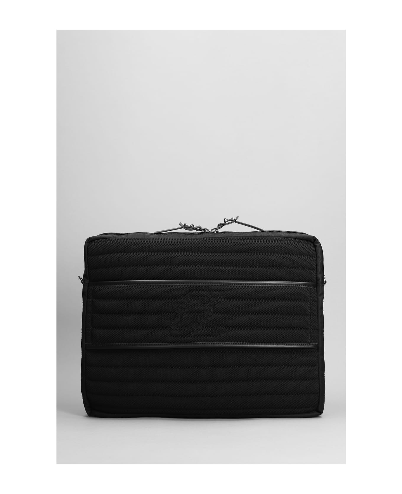 Christian Louboutin Loubideal Shoulder Bag In Black Polyamide - black