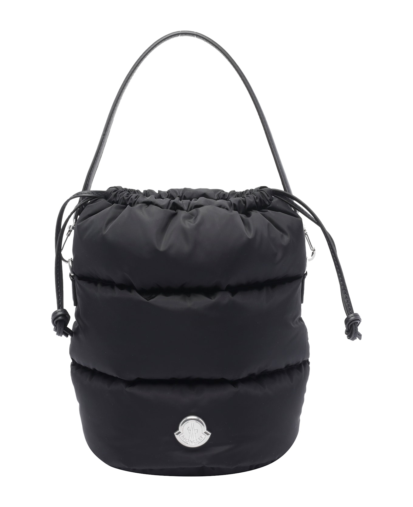 Moncler Caradoc Bucket Bag - BLACK