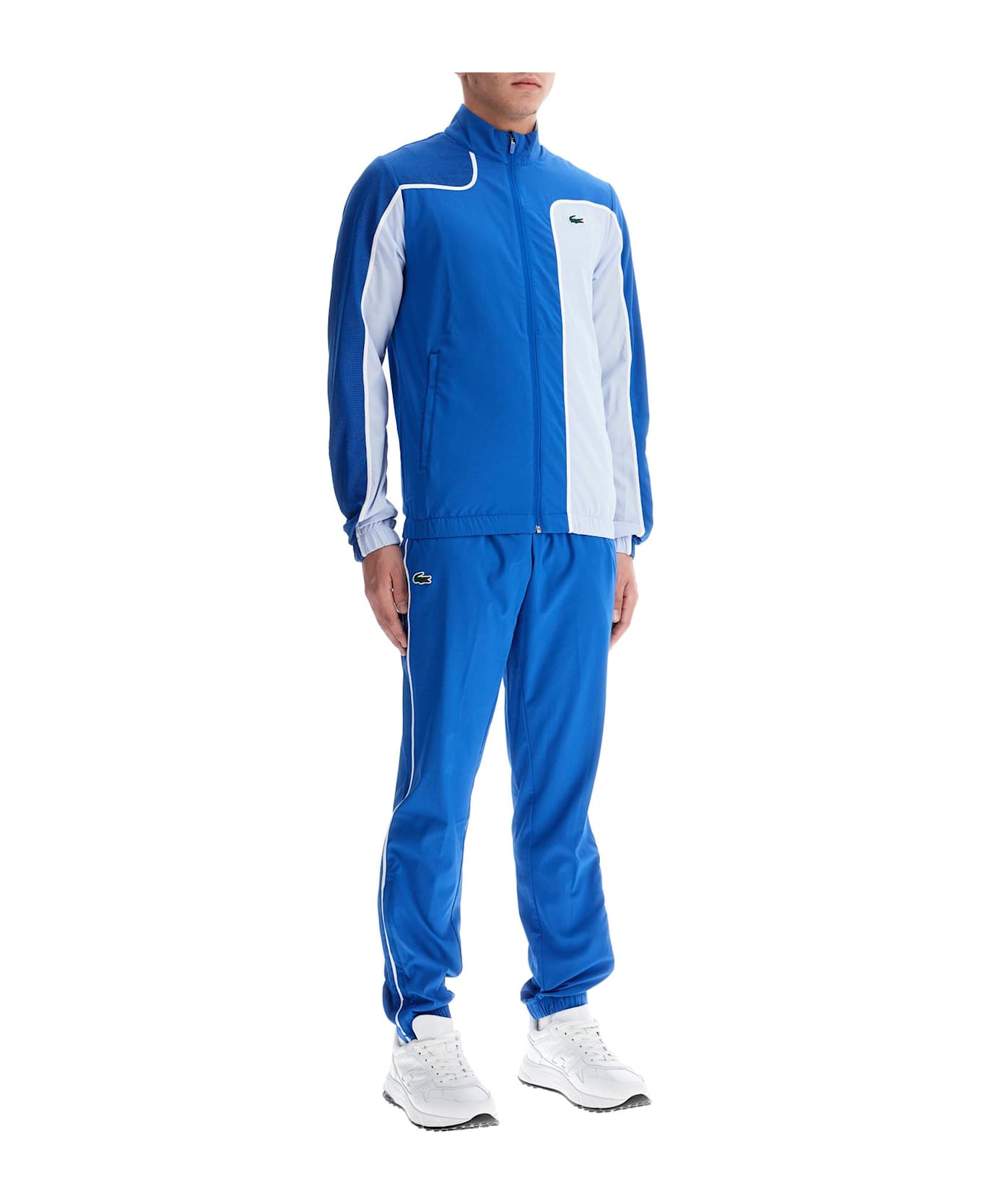 Lacoste 'sporty Tracksuit With Contrasting Stitching - LADIGUE PHOENIX BLUE (Blue)