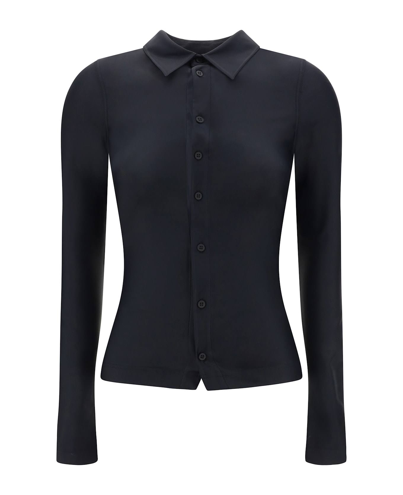 Balenciaga Stretch Shirt - Black