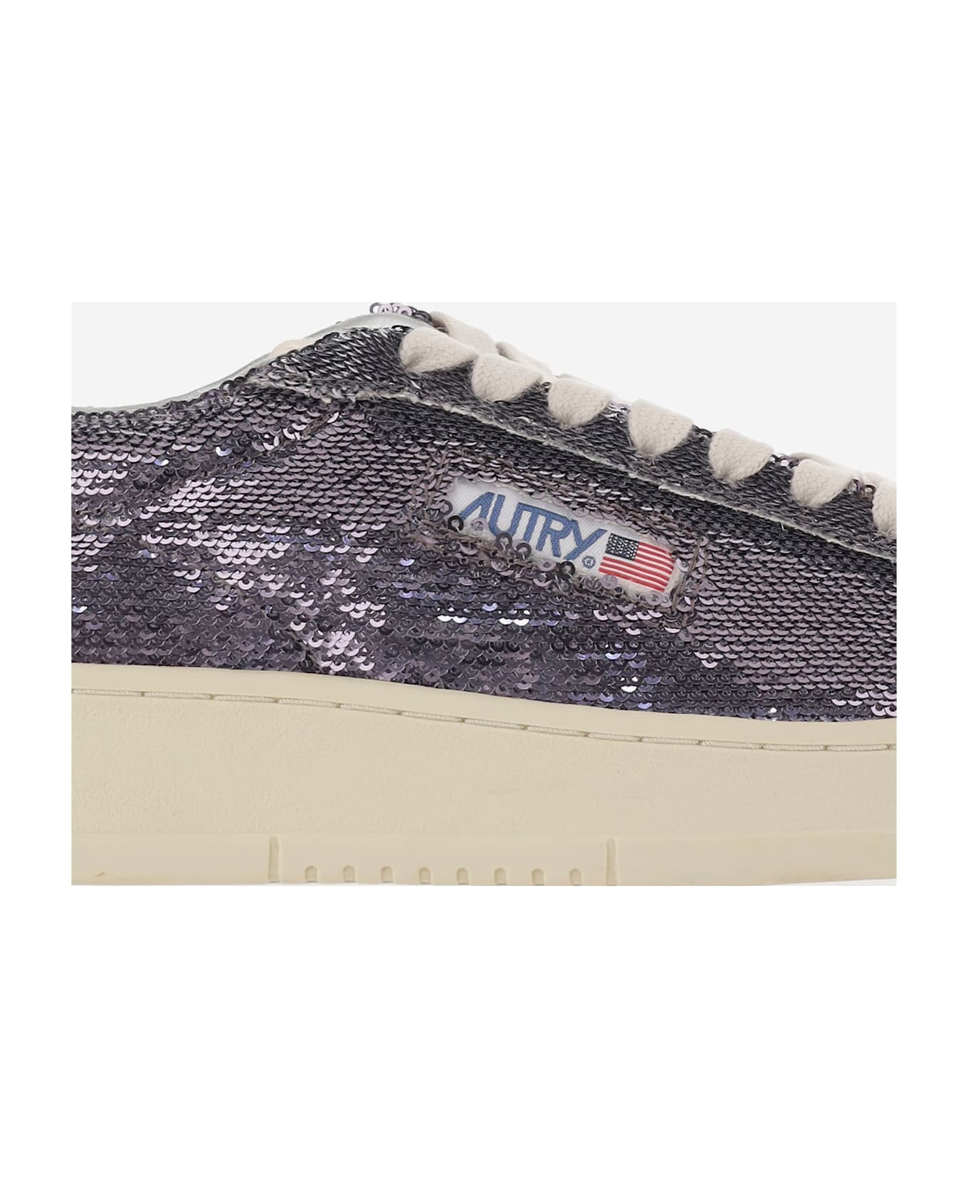 Autry Dallas Low Sparkling Sneakers - Purple