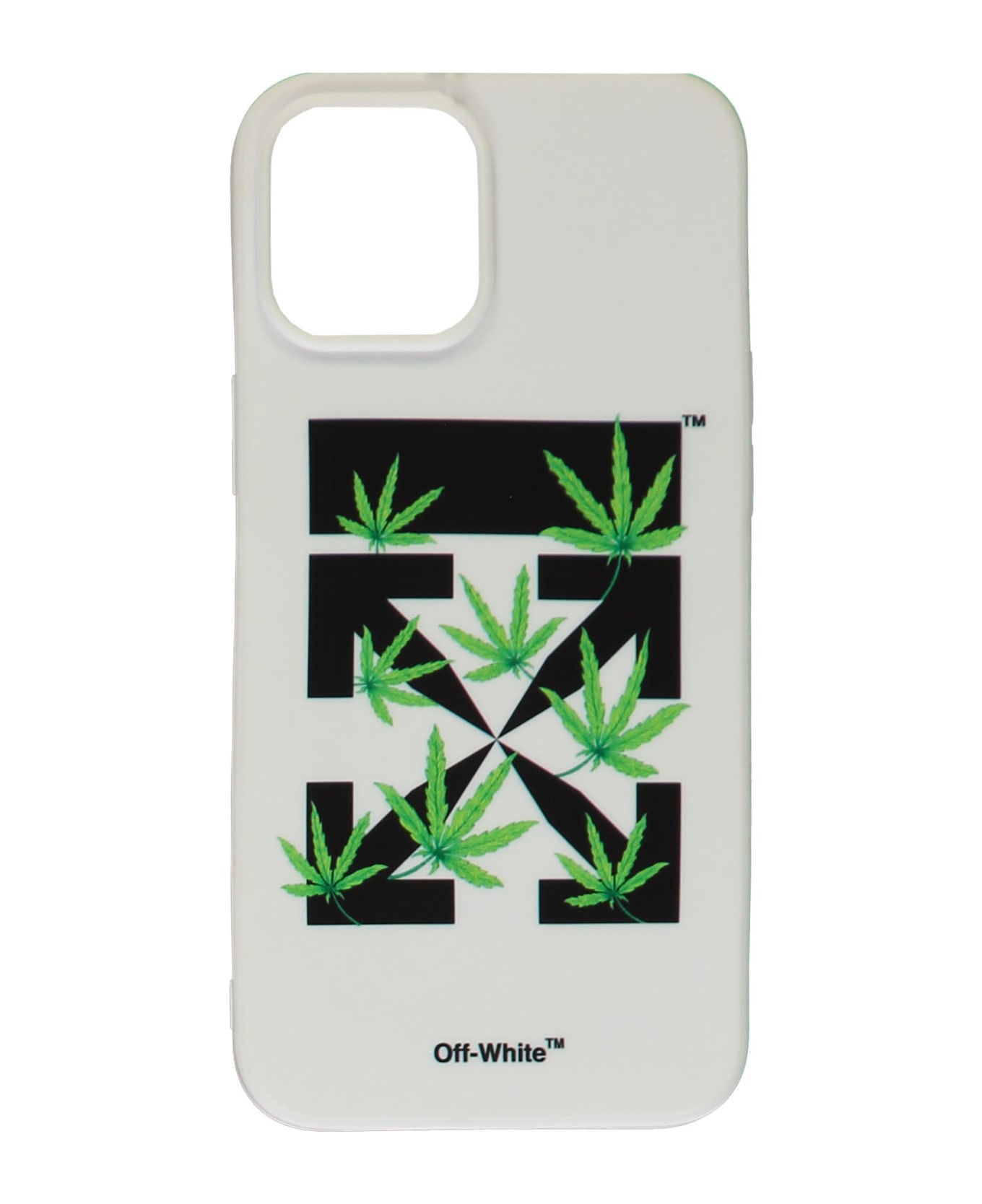Off-White Printed Iphone 12 Pro Max Case - White
