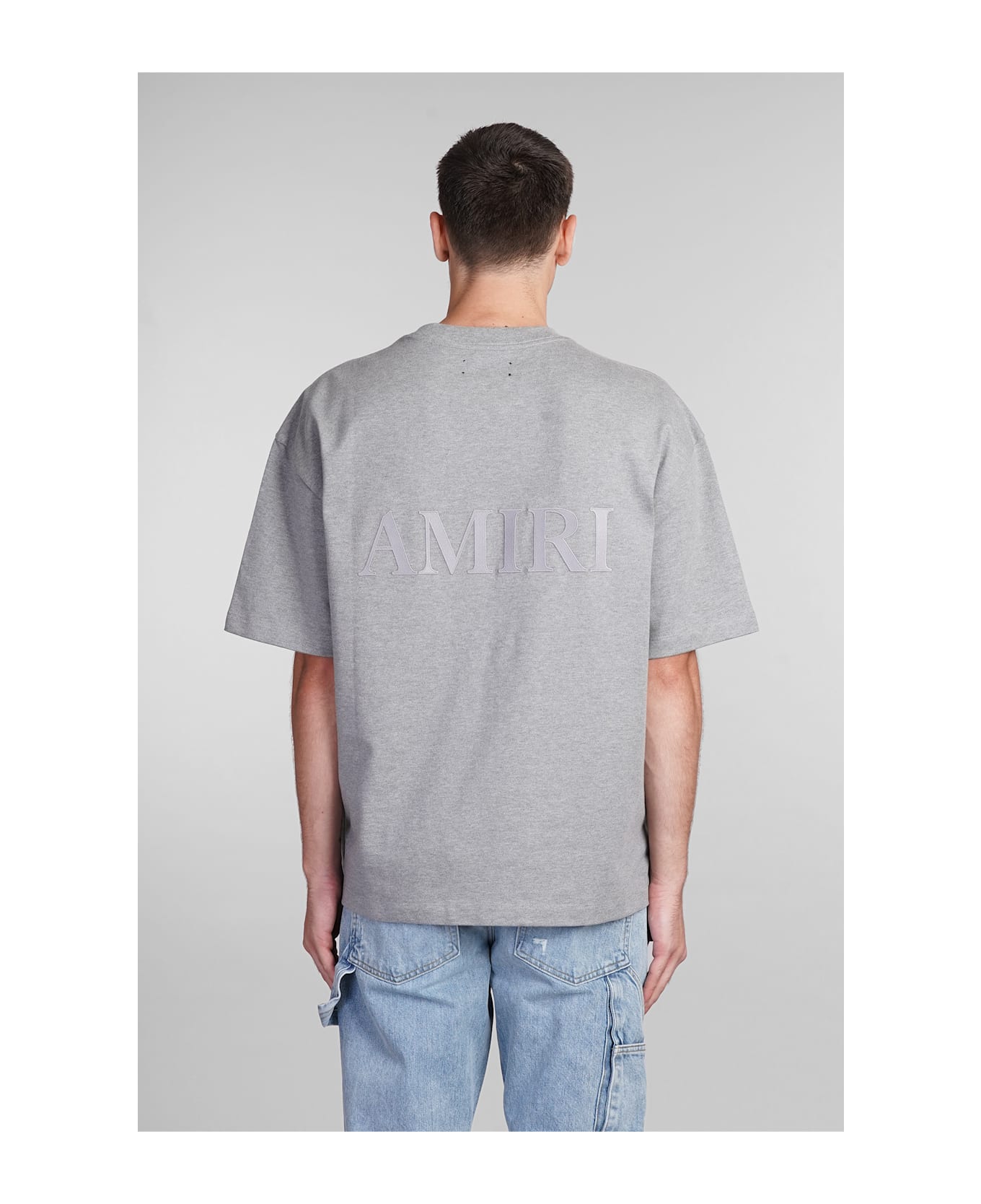 AMIRI T-shirt In Grey Cotton - grey