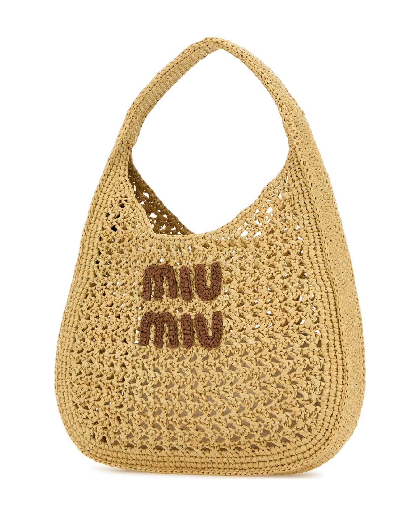 Raffia Shopping Bag - Thumbnail 1