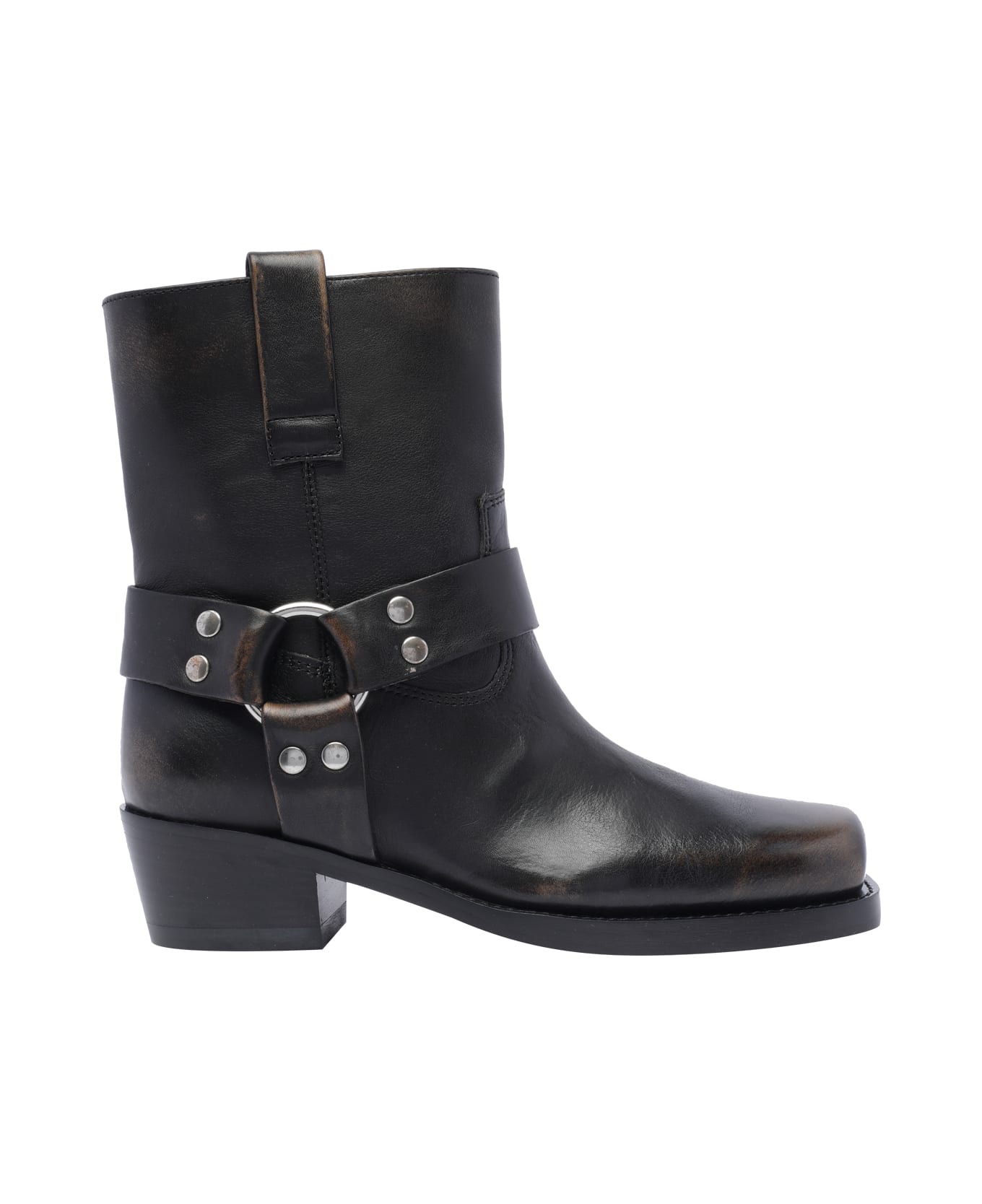 Paris Texas Roxy Booties - Black