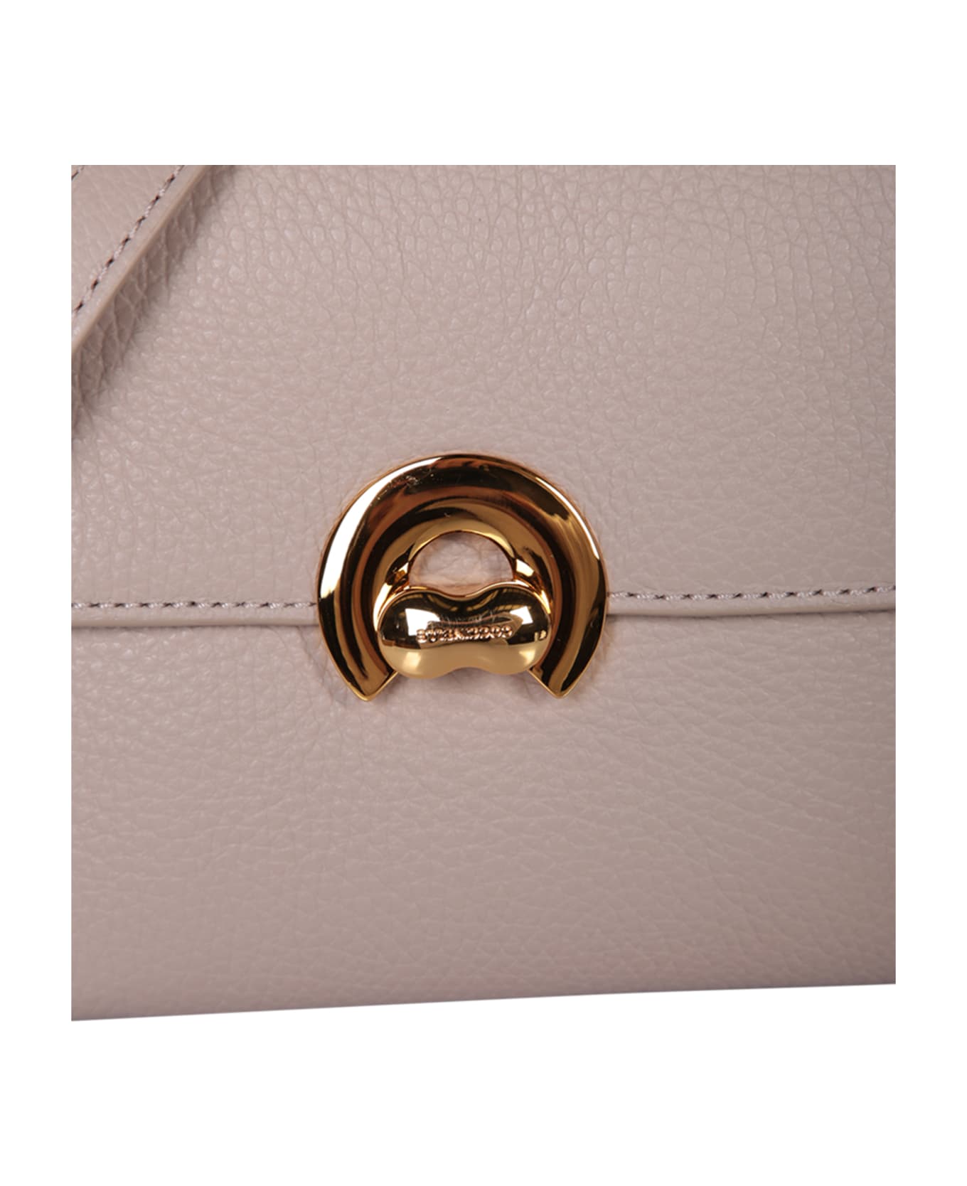 Coccinelle Binxie Mini Top Handle Bag In Powder Pink - Pink