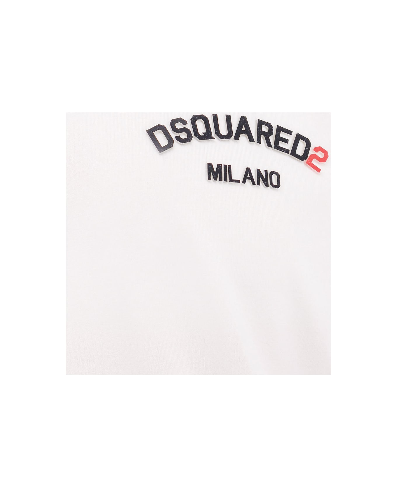 Dsquared2 Regular Fit Cotton T-shirt - White
