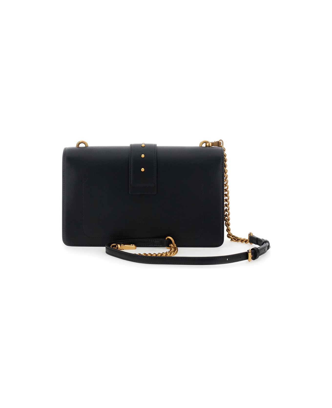 Pinko Love One Classic St. Cl Vitello - Black