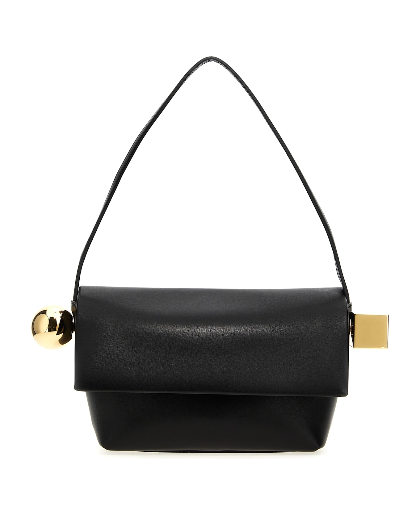 Jacquemus 'il Rond Carré' Shoulder Bag - Black  