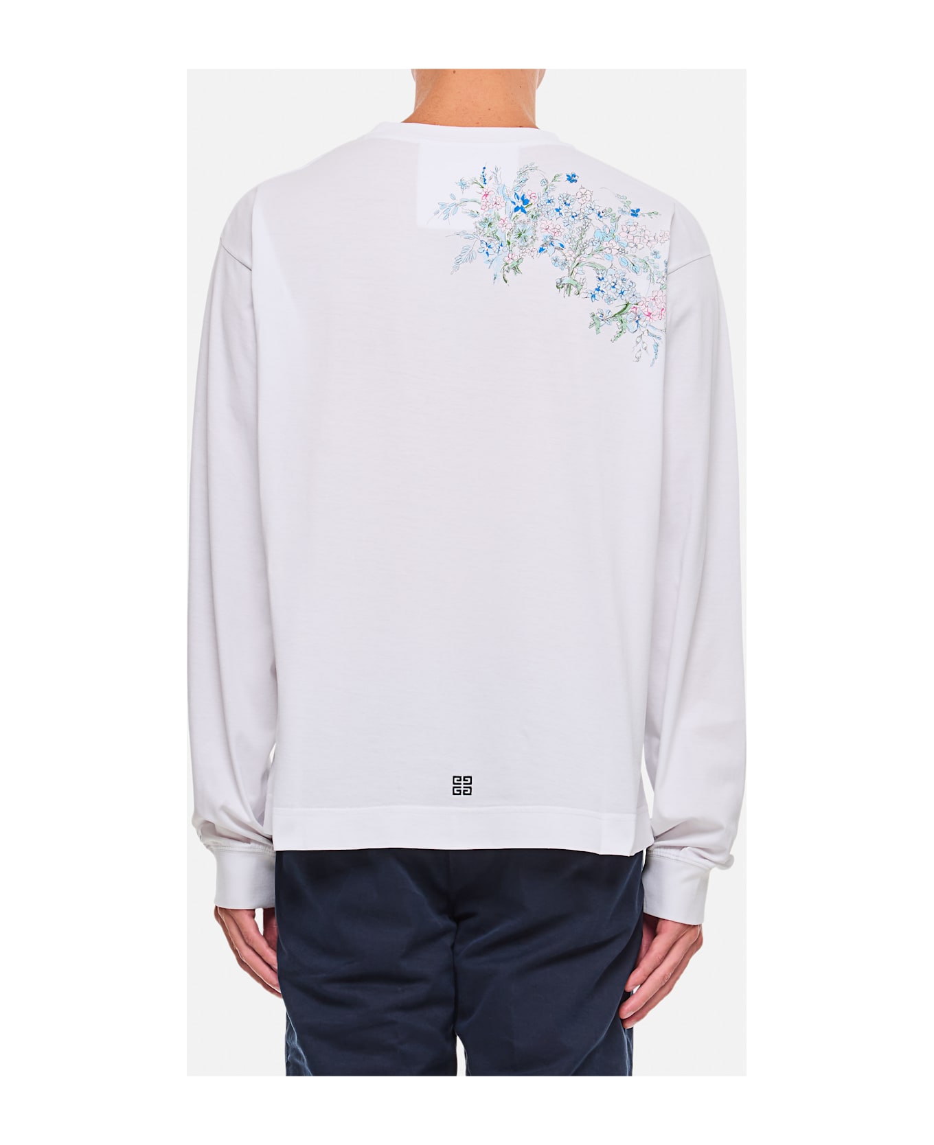 Givenchy Long Sleeves T-shirt - White