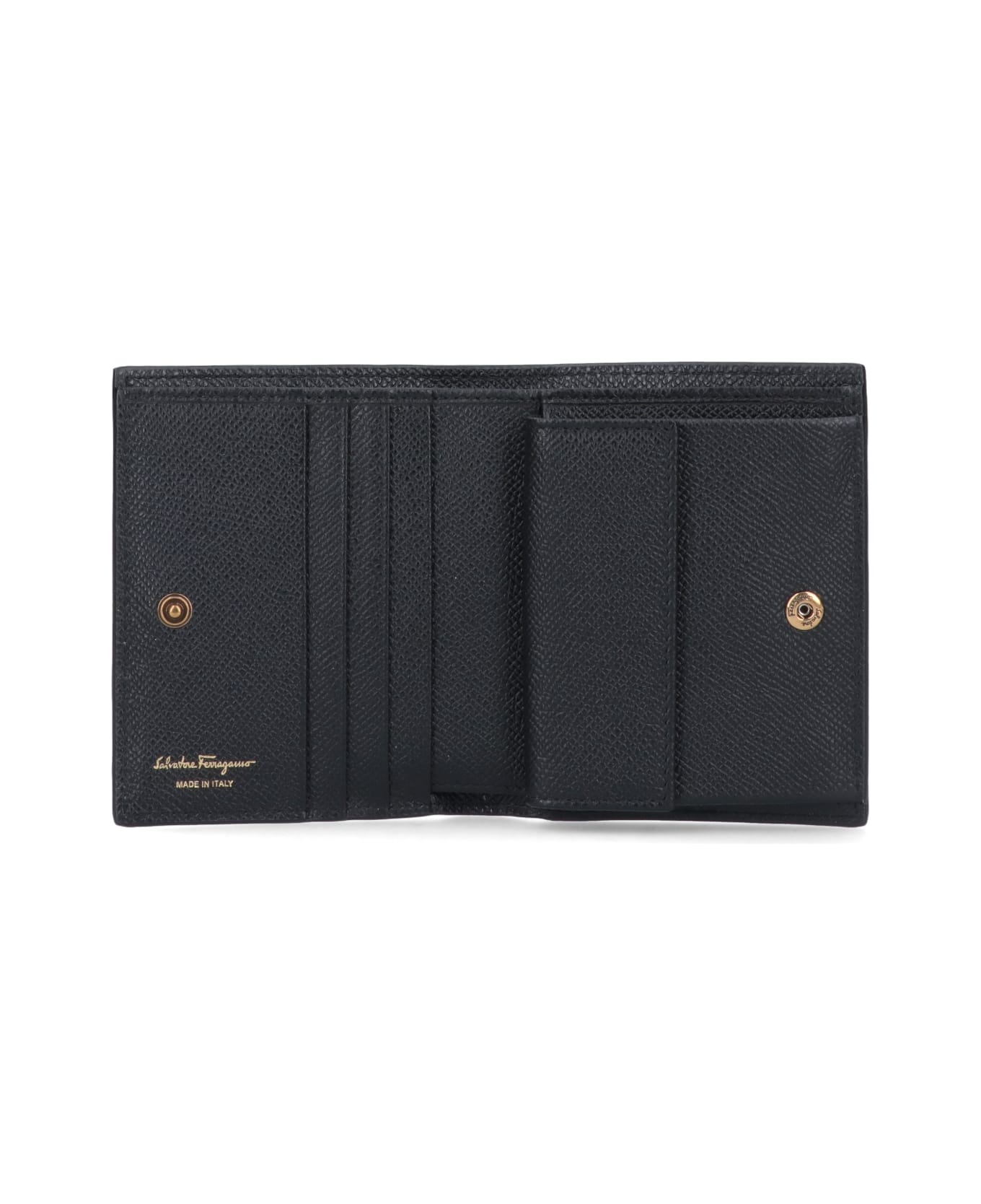 Ferragamo 
gancini
 Wallet - Black
