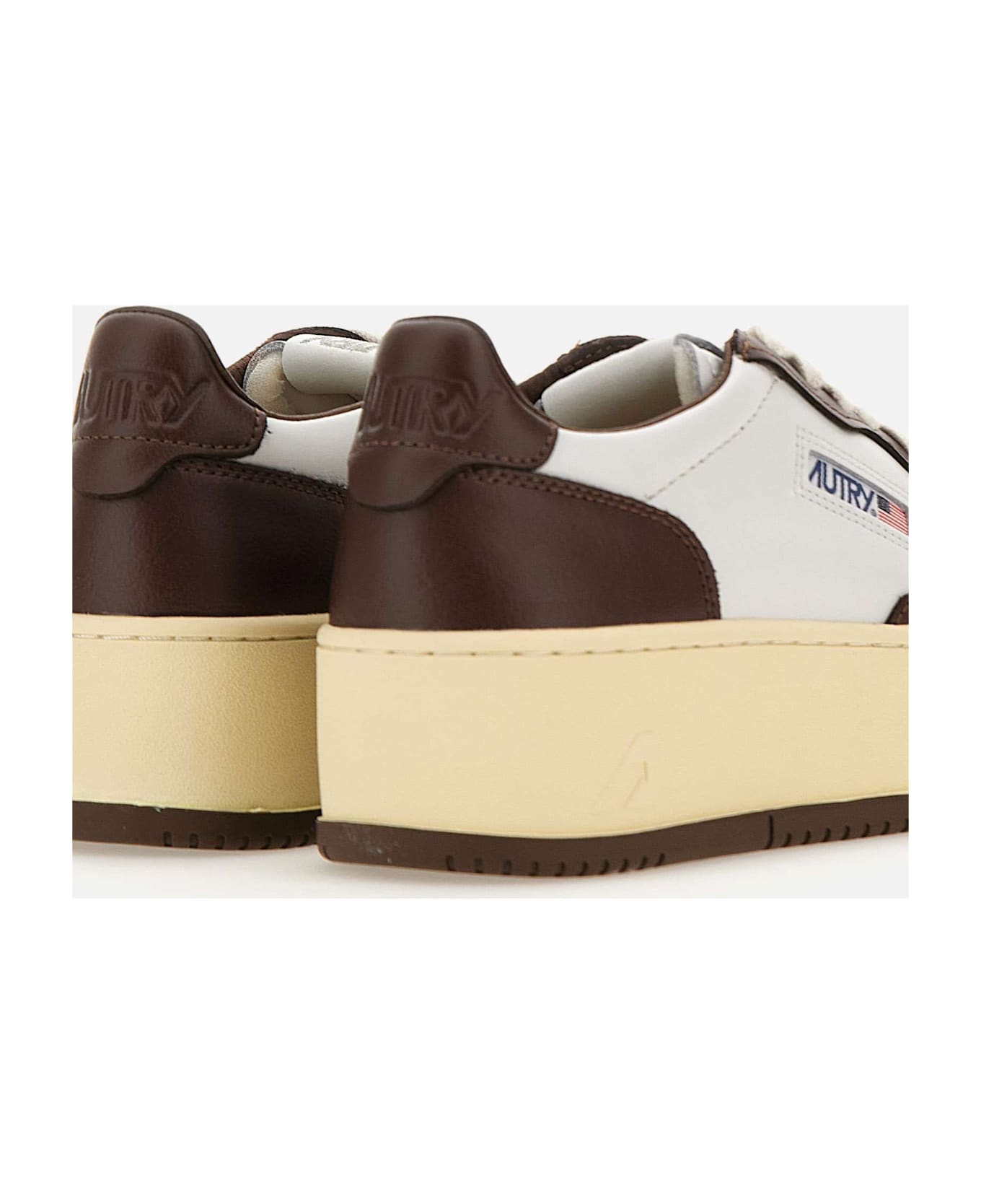 Autry Platform Low Sneakers - White