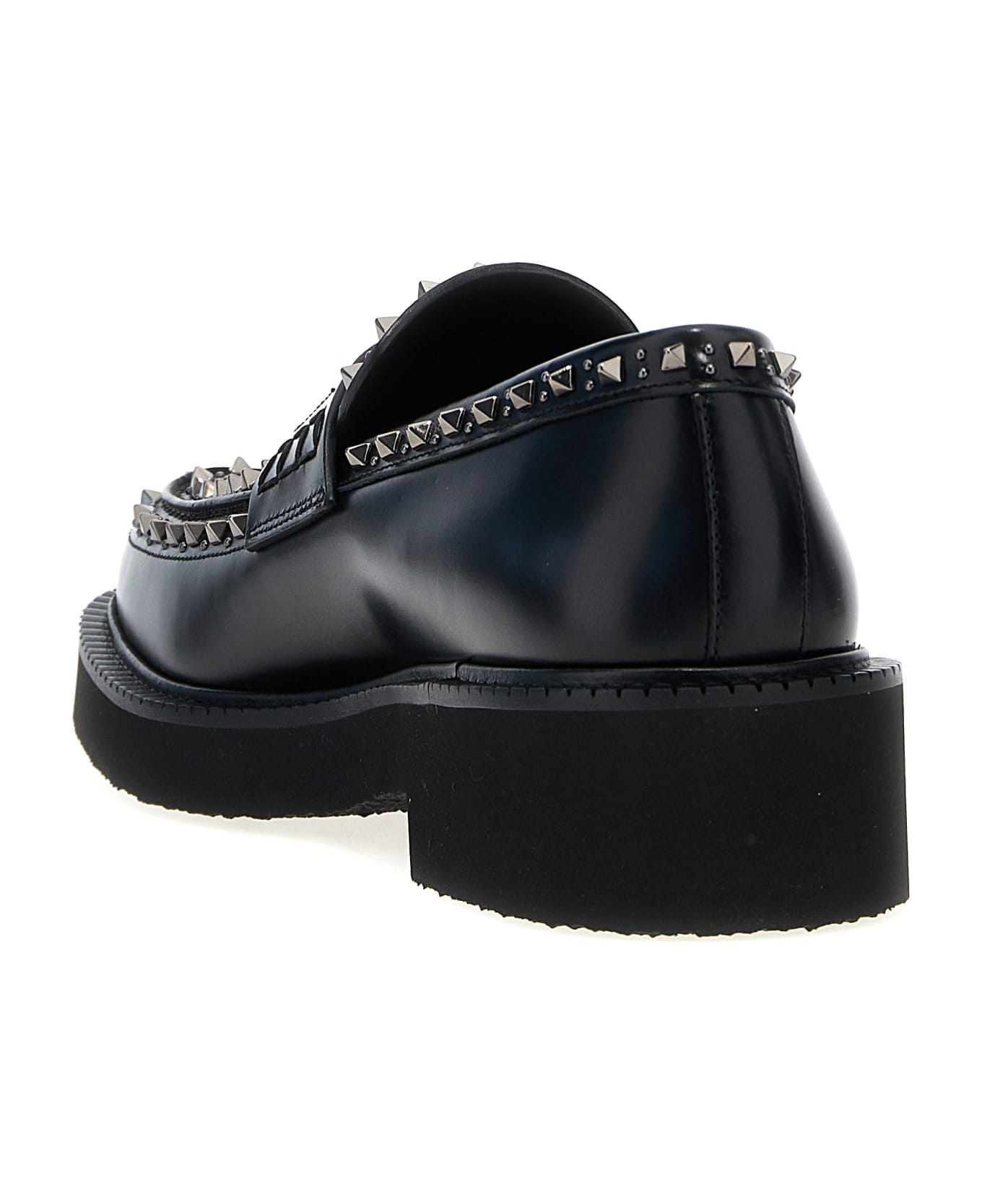 Valentino Garavani 'gentleglam' Loafers - NERO