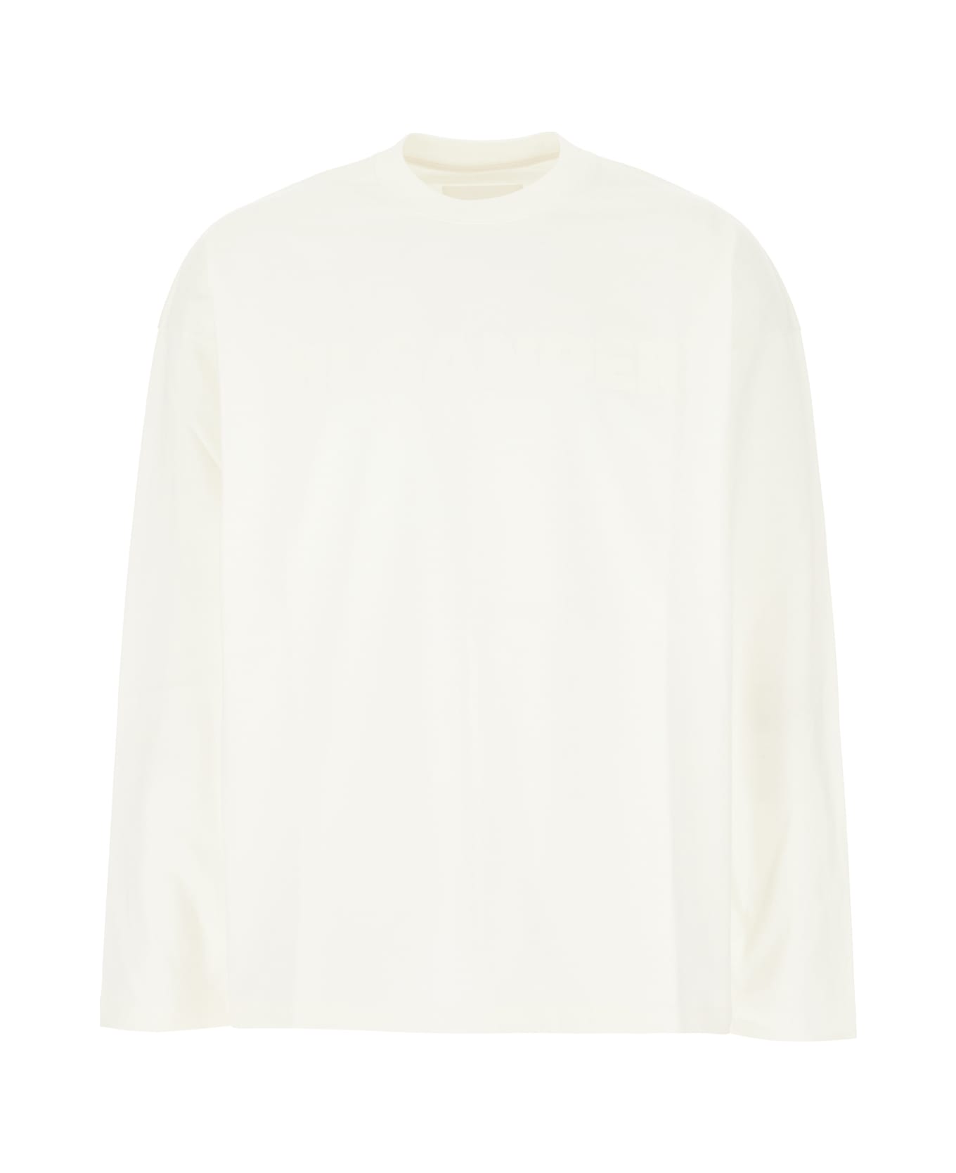 Jil Sander Ivory Cotton T-shirt - PORCELAIN
