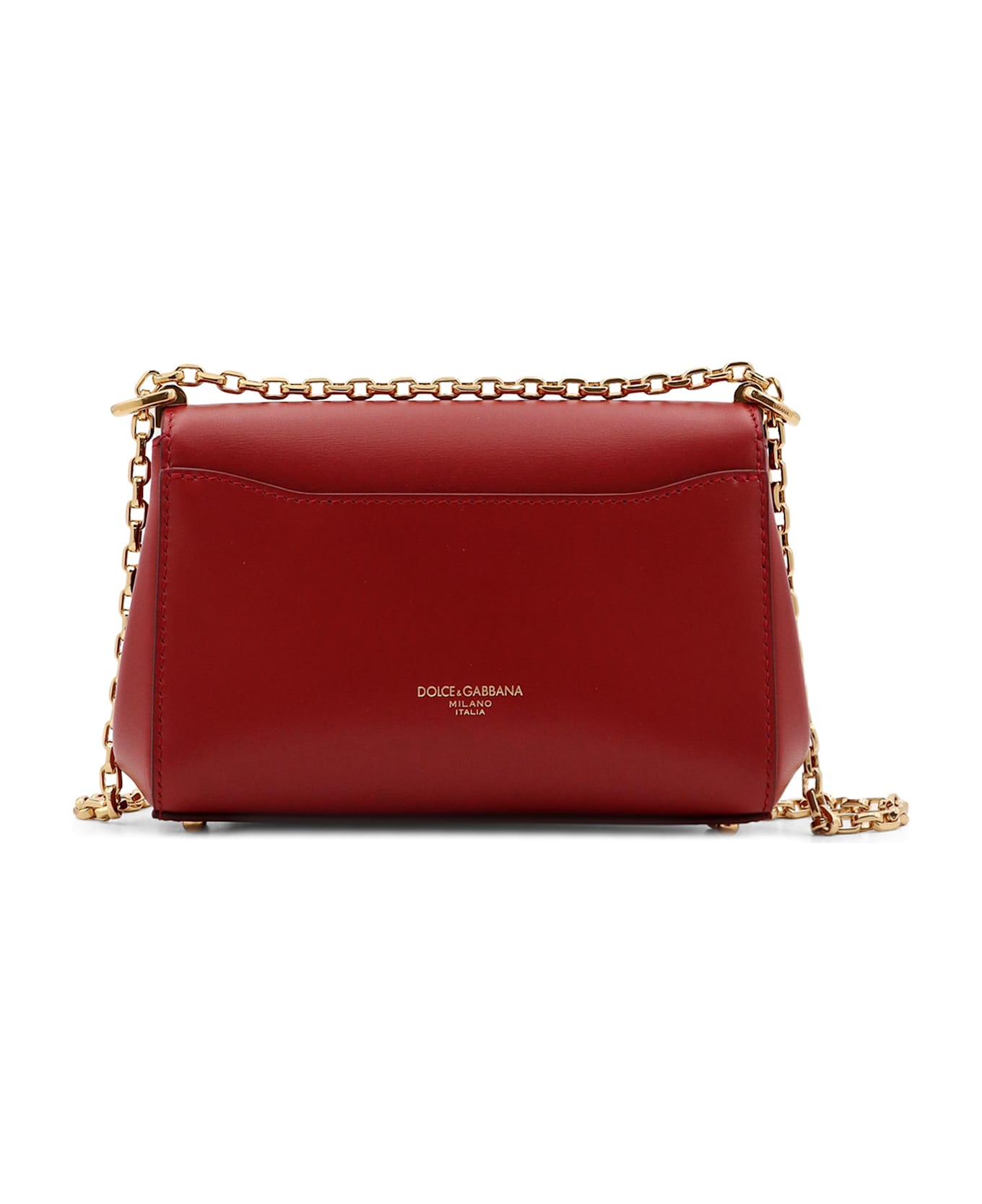 Dolce & Gabbana Mini Marlene Shoulder Bag - Red
