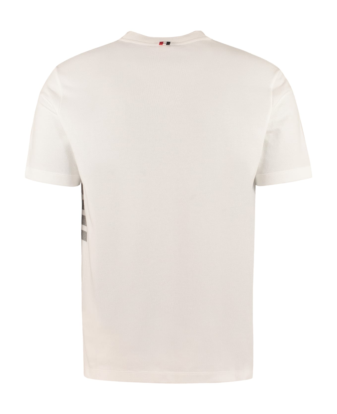 Thom Browne Cotton Piqué T-shirt - White