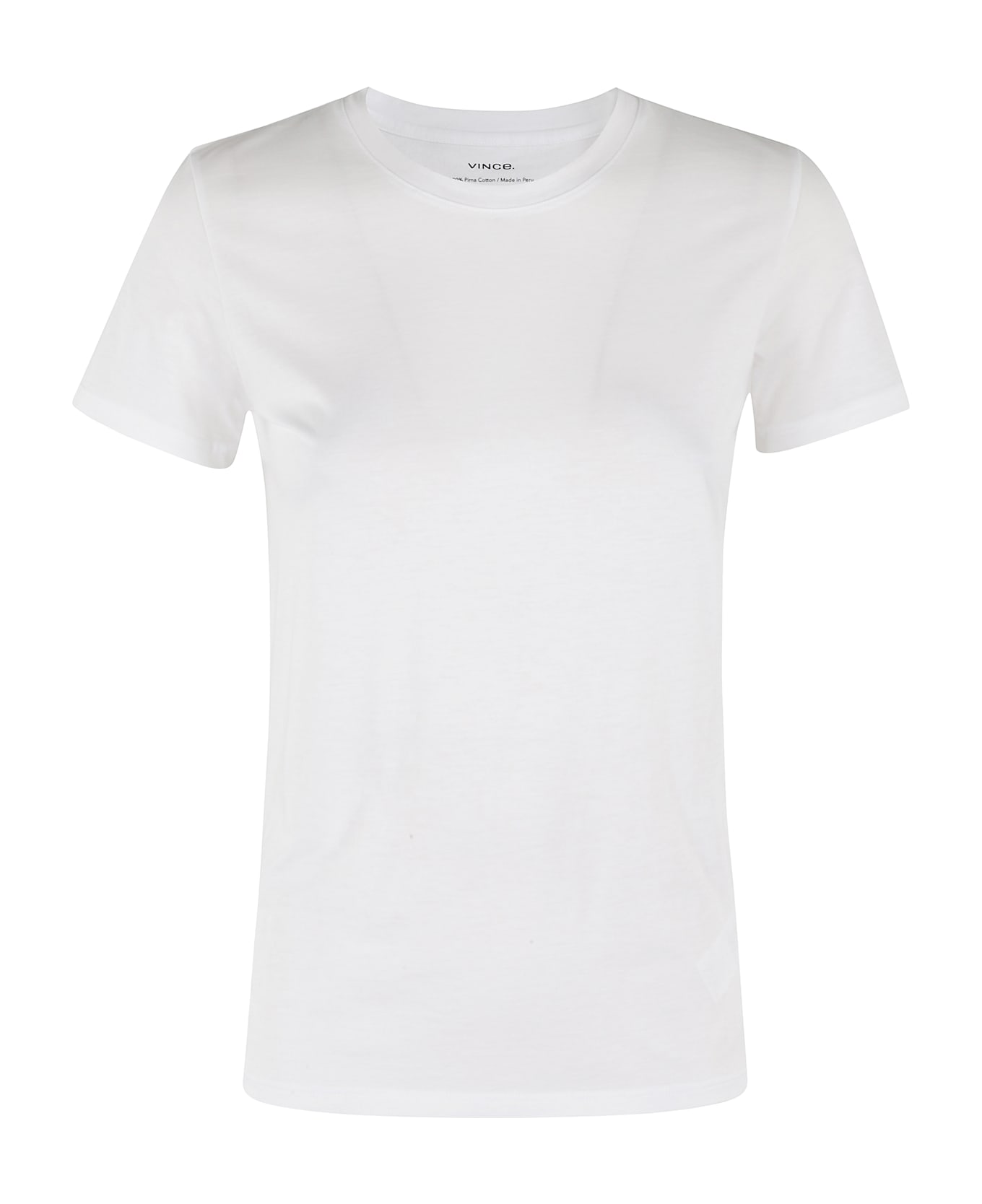 Vince Essential Crew - Owt Optic White