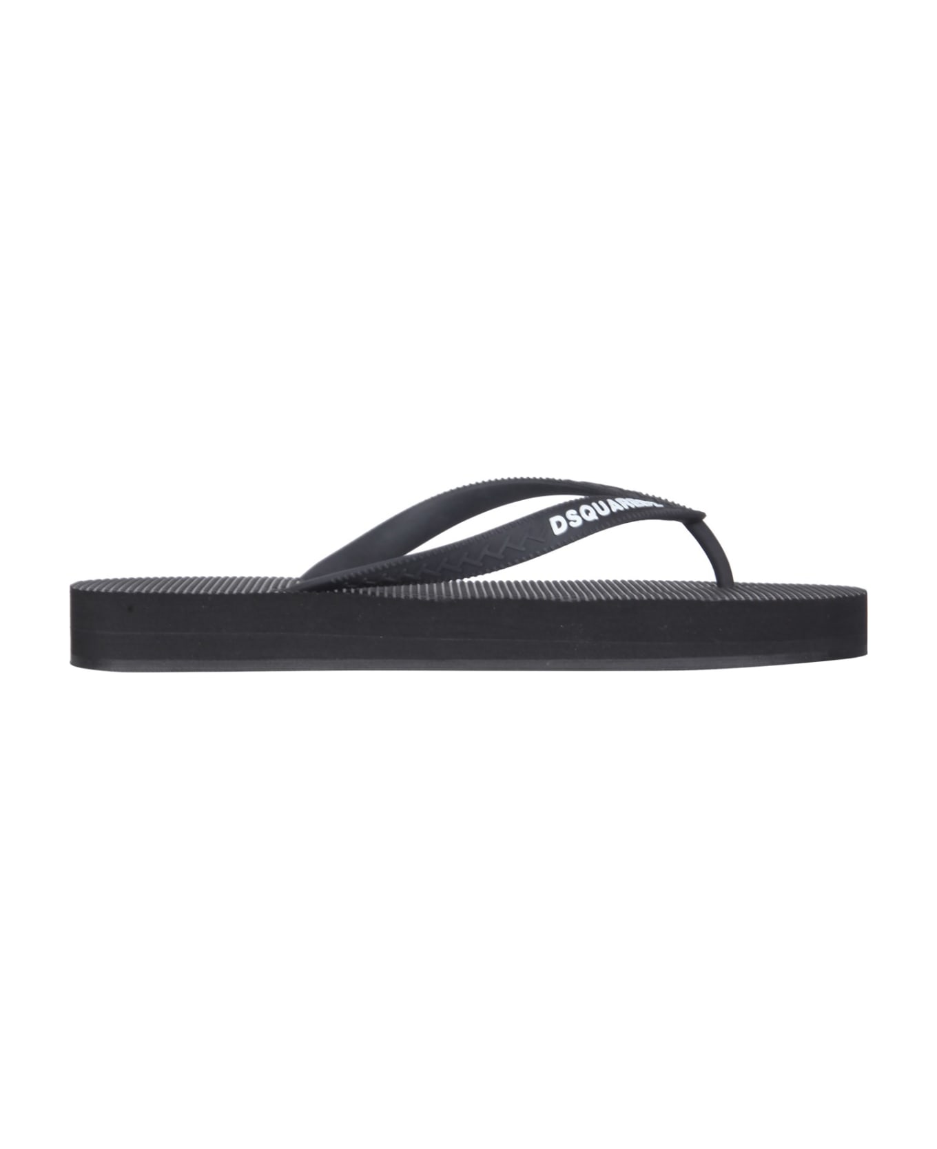 Dsquared2 Rubber Thong Sandals Dsquared2