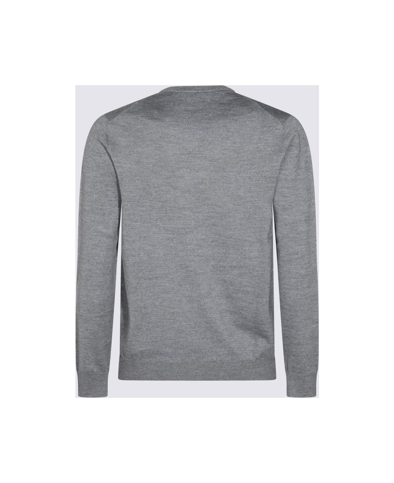 Cruciani Grey Wool Knitwear - Grey