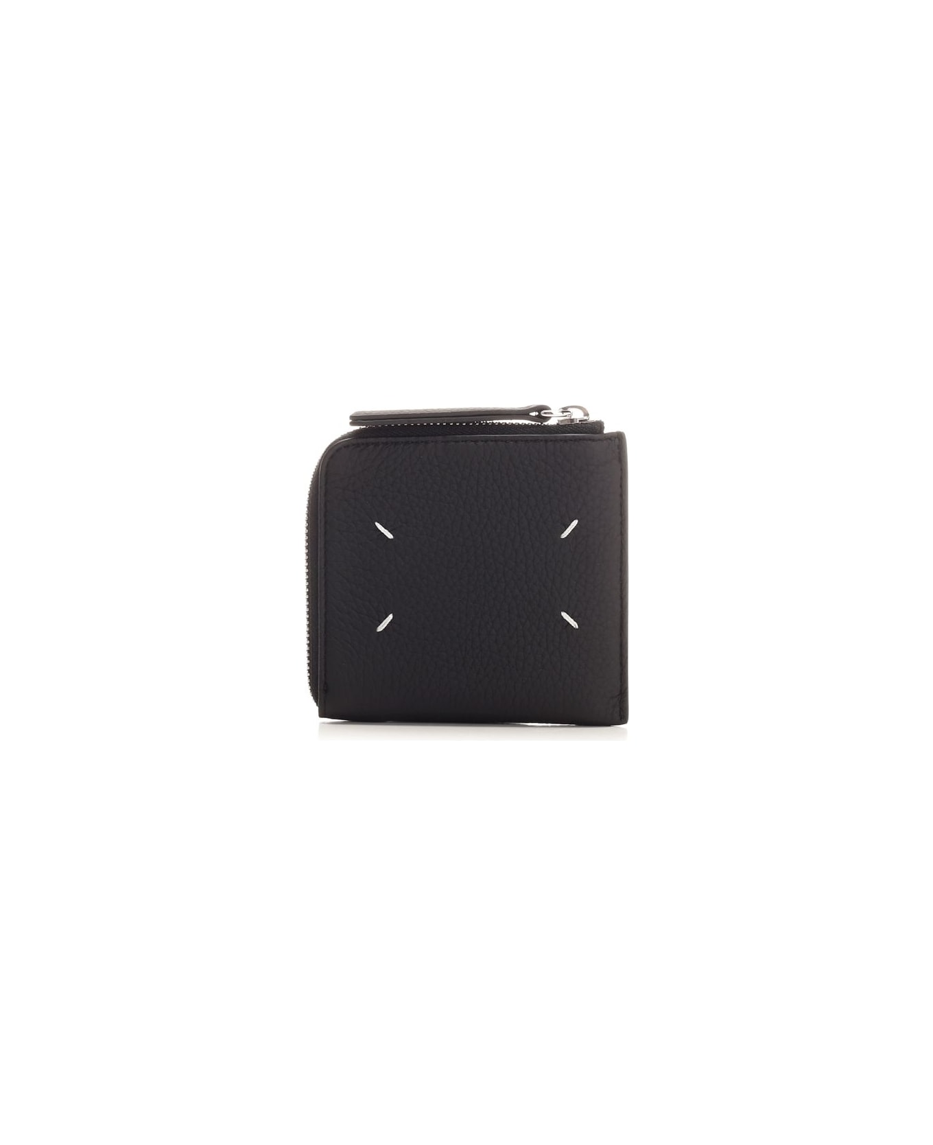 Maison Margiela Zip Around Wallet - Black