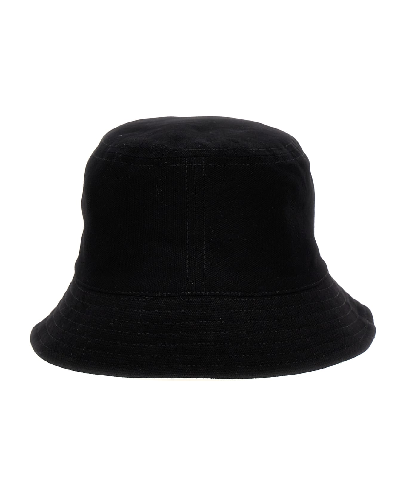 Isabel Marant Haley Bucket Hat - White/Black