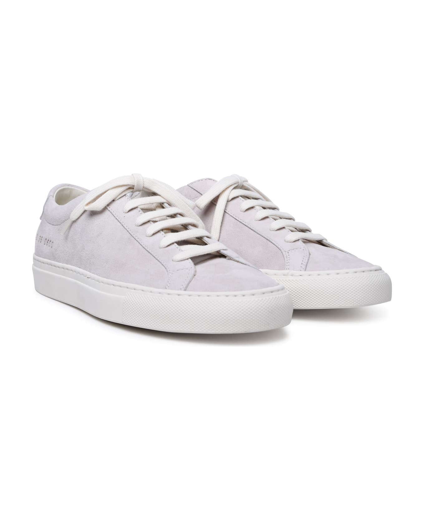 Common Projects 'contrast Achilles' Suede Nude Sneakers - PINK