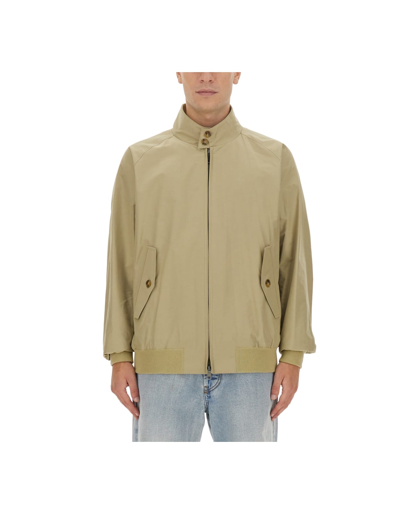 Baracuta "g9 Harrington" Jacket - BEIGE