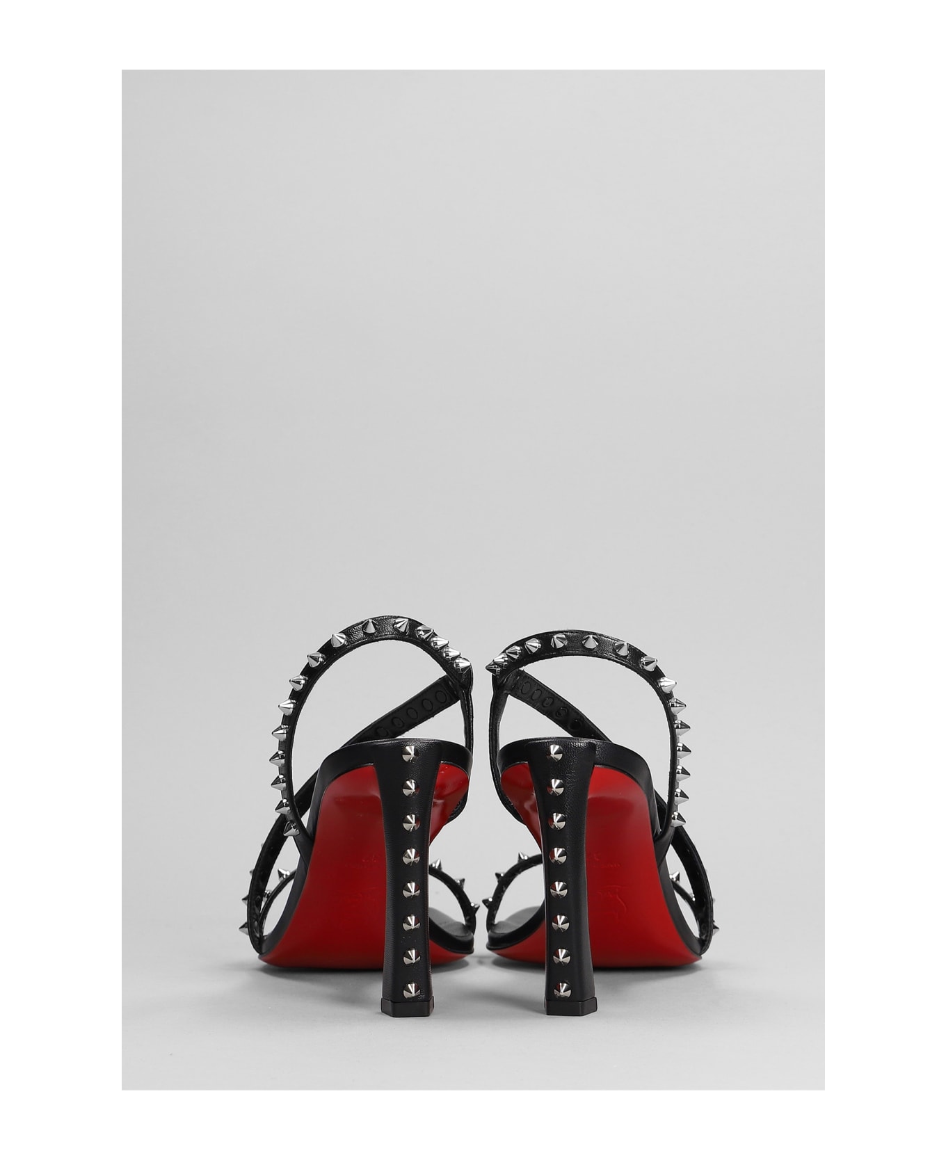 Christian Louboutin Rosa Condorapik 85 Leather Slingback Sandal