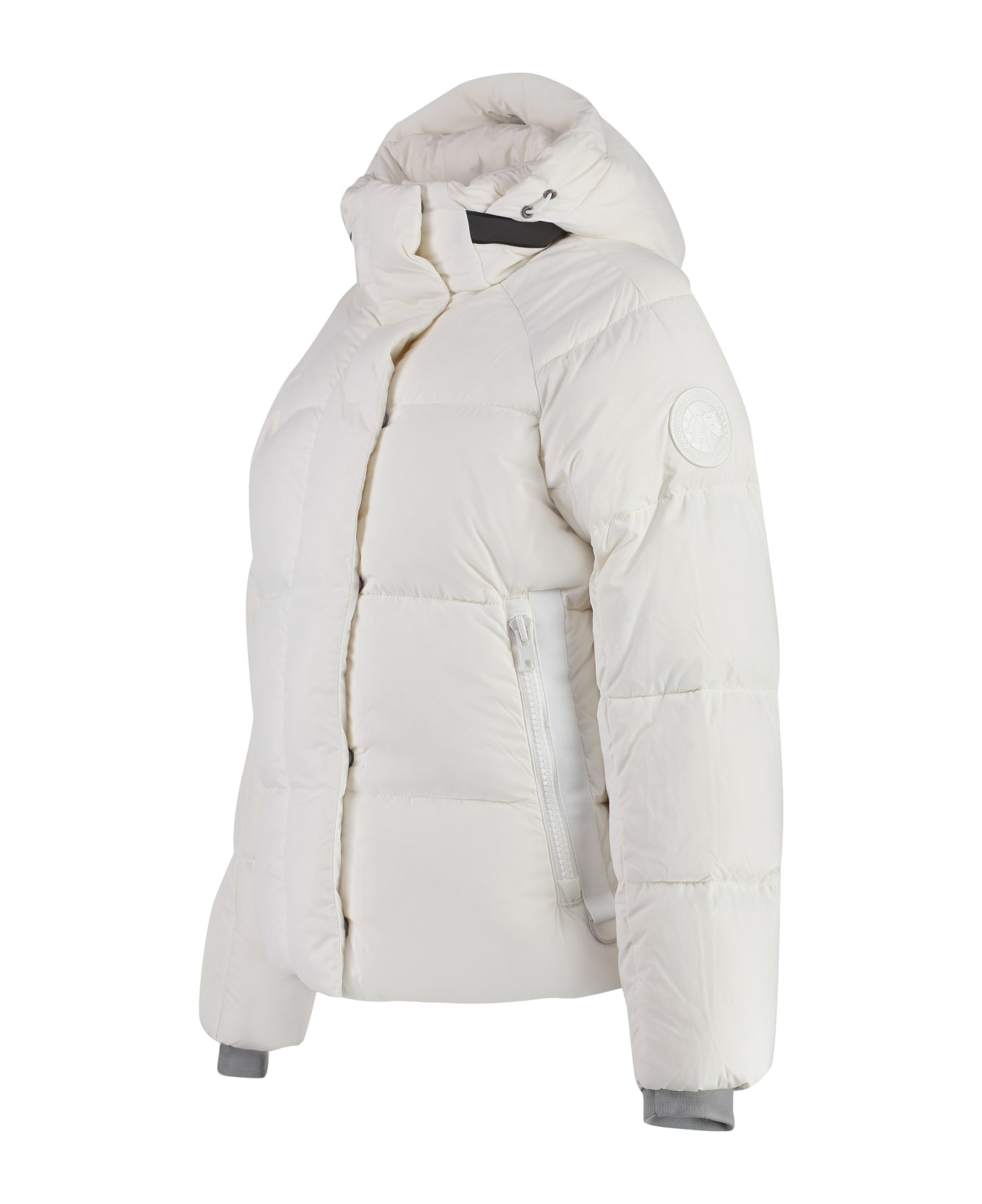 Canada Goose Juction Hooded Nylon Down Jacket - NORTHSTARWHITE