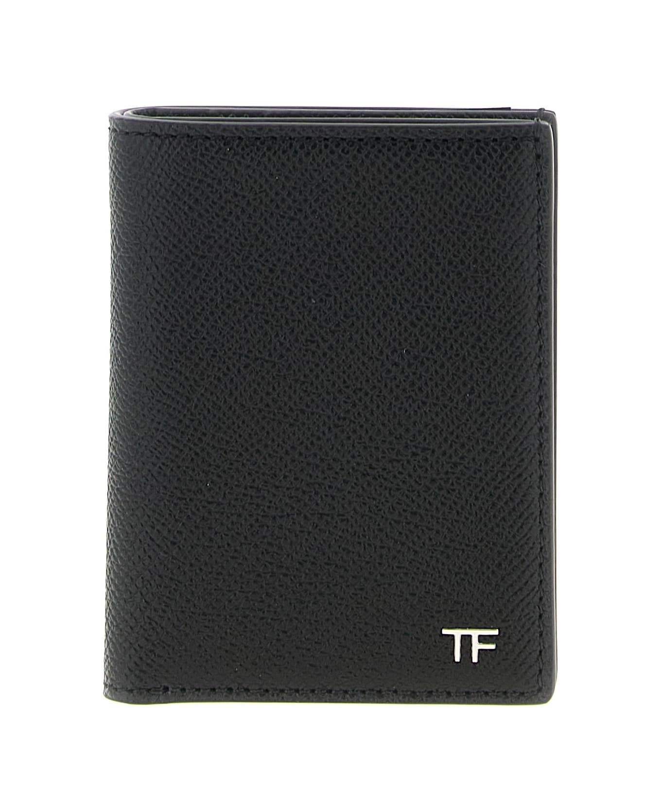 Tom Ford Foldable Card Holder - Black  