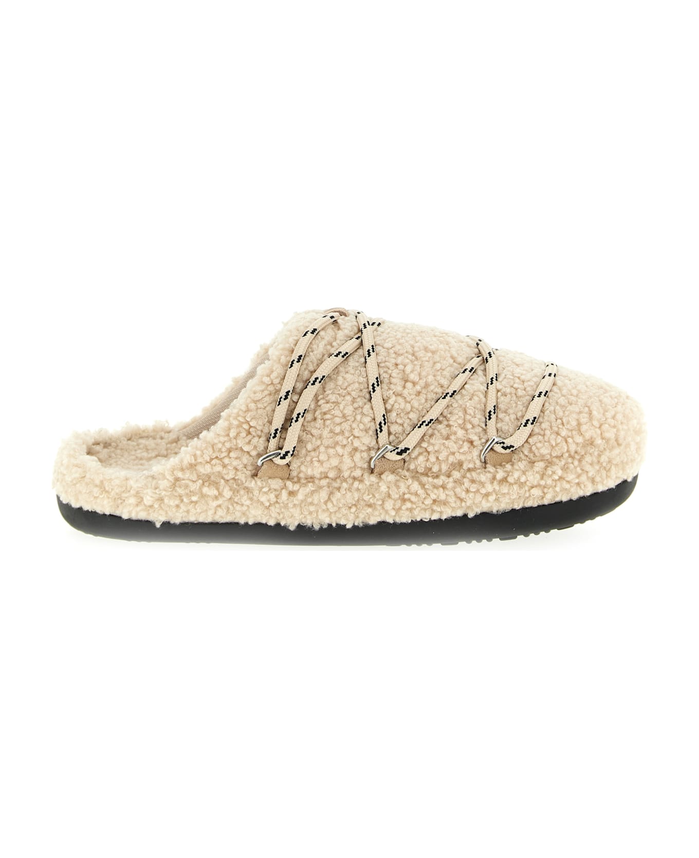 Moon Boot 'teddy Slipper' Mules - Beige