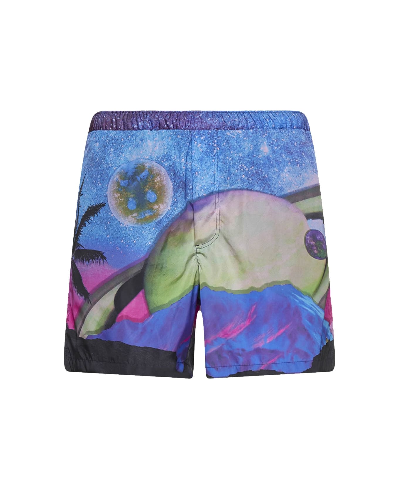 Valentino Water Sky Swim Shorts - Purple