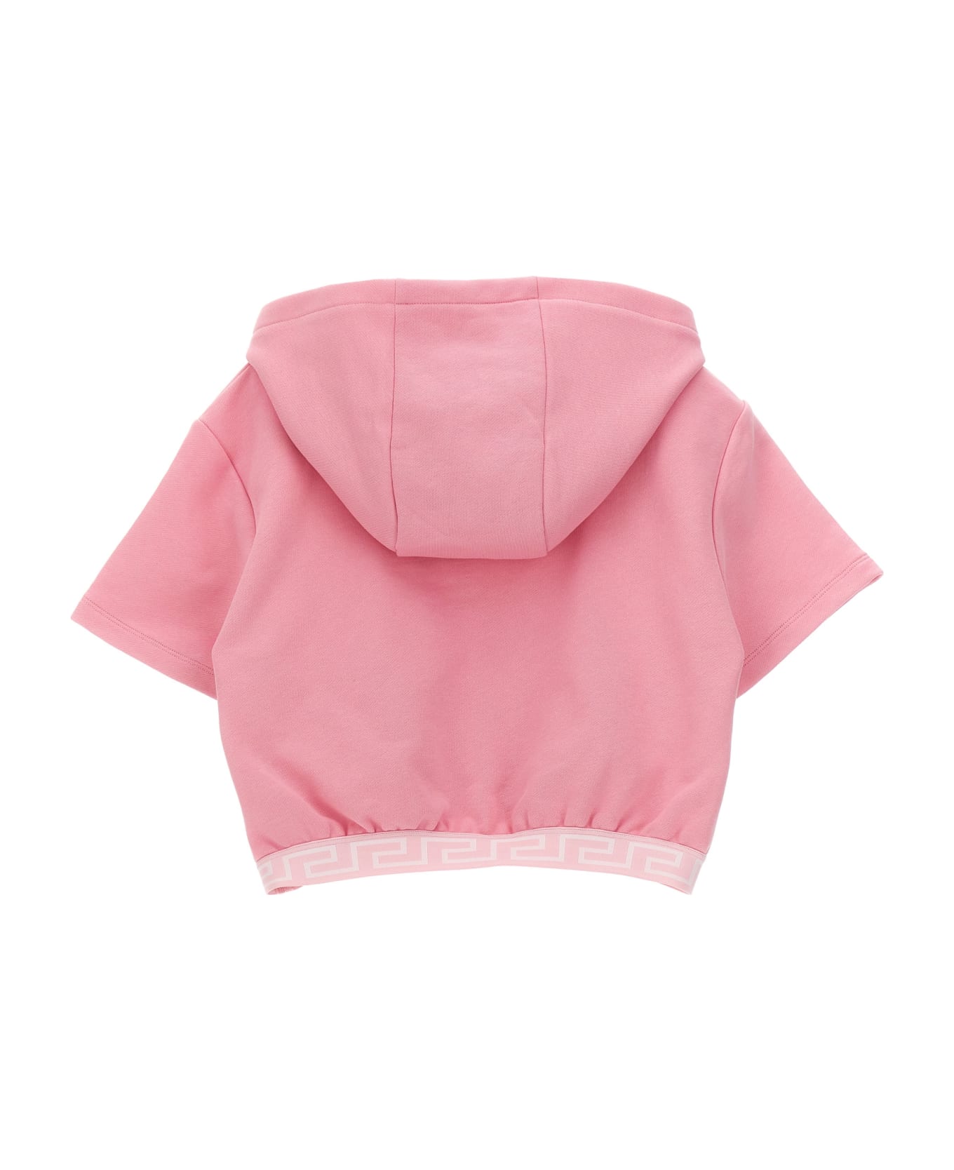 Versace Logo Hoodie - Pink ニットウェア＆スウェットシャツ