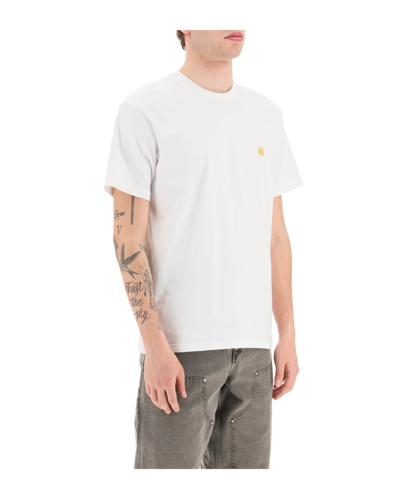 Carhartt Chase T-shirt - WHITE