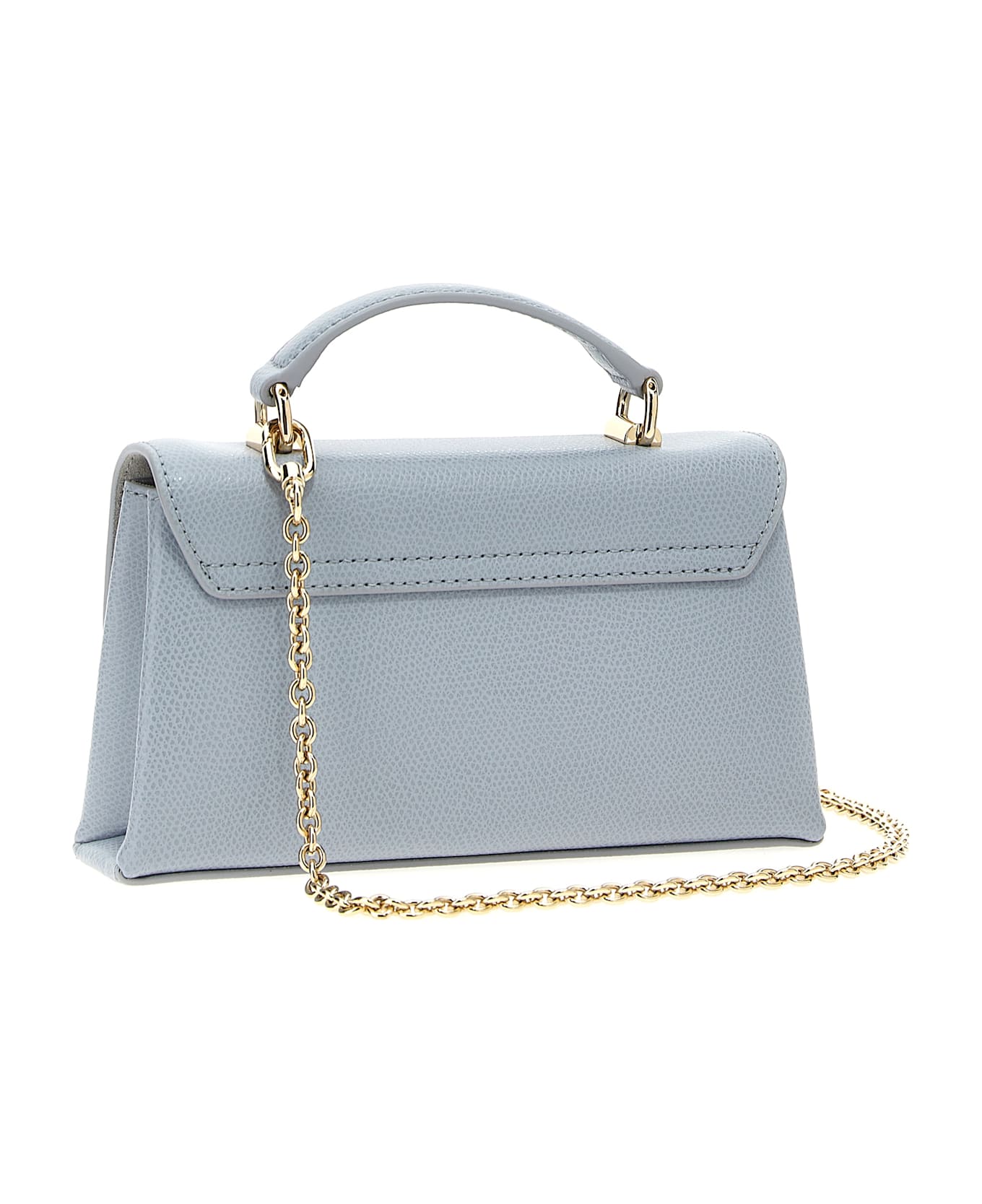 Furla 'furla 1927' Mini Handbag - Light Blue