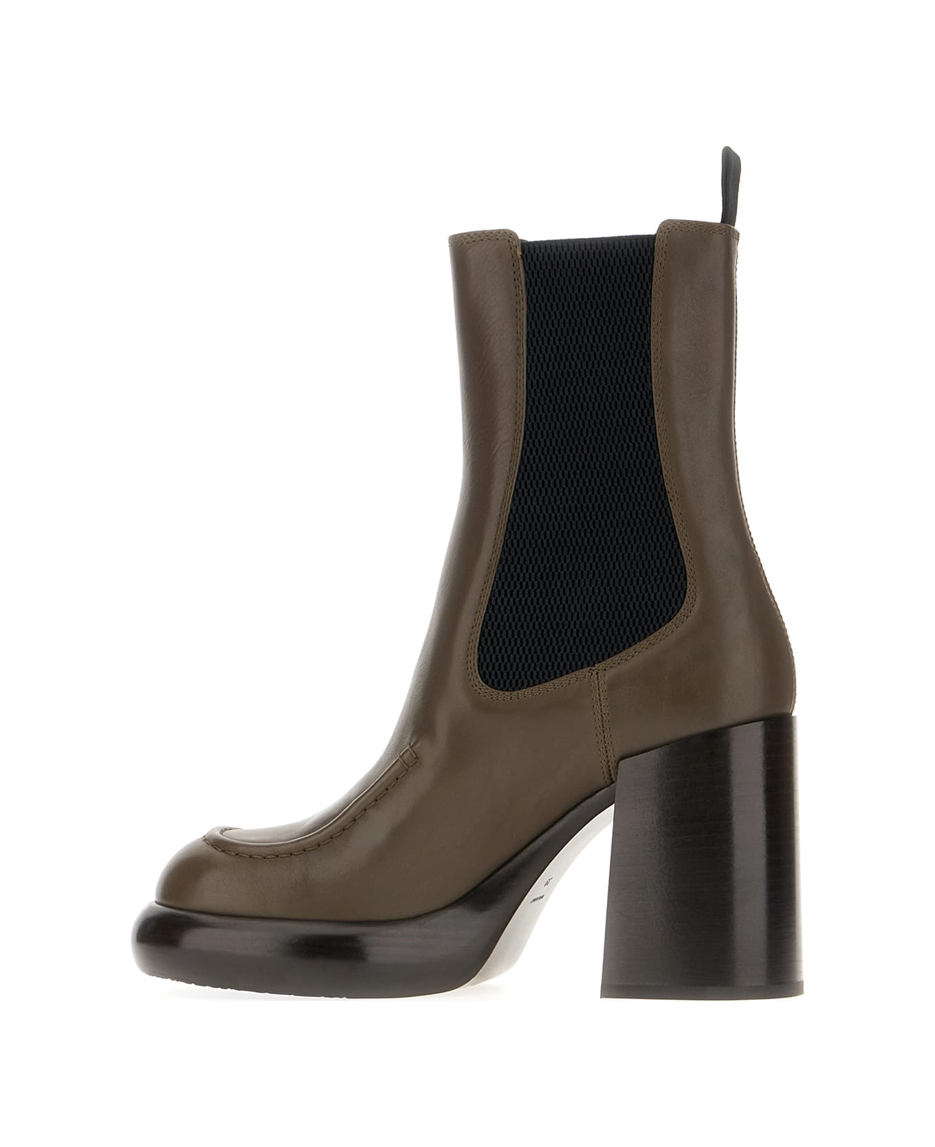 Burberry Mud Leather Ankle Boots - LOCH