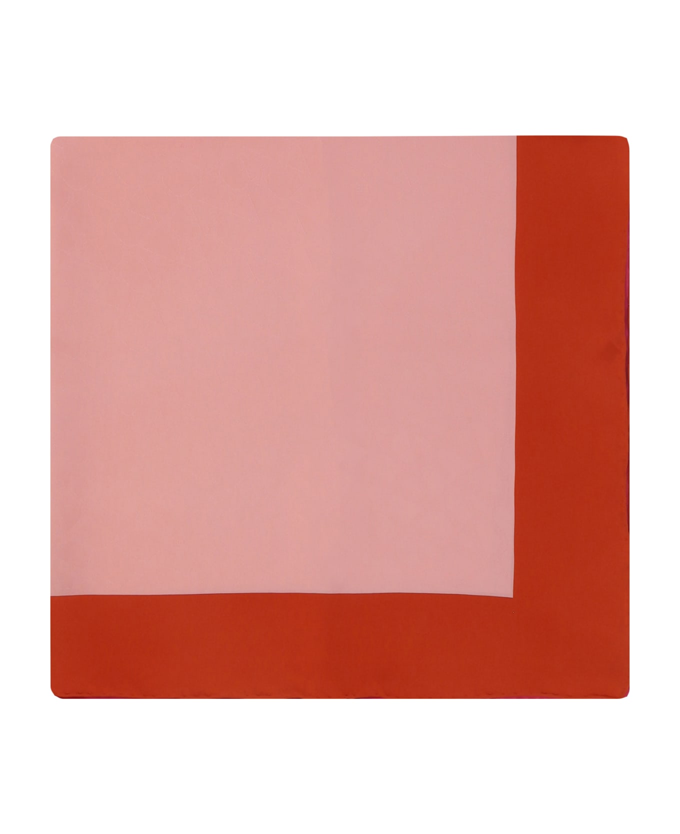 Valentino Garavani Toile Iconographe Scarf - Taffy/off Orange/pink Pp