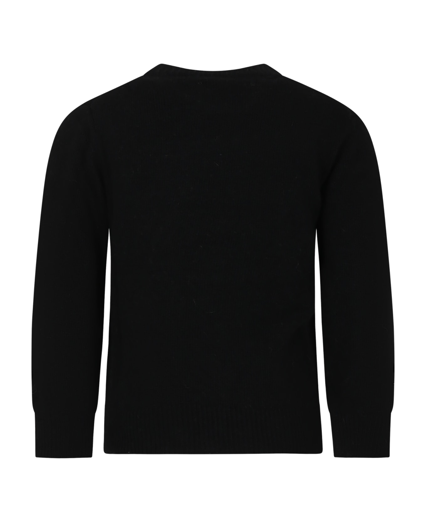 MC2 Saint Barth Black Sweater For Boy With Batman - Black