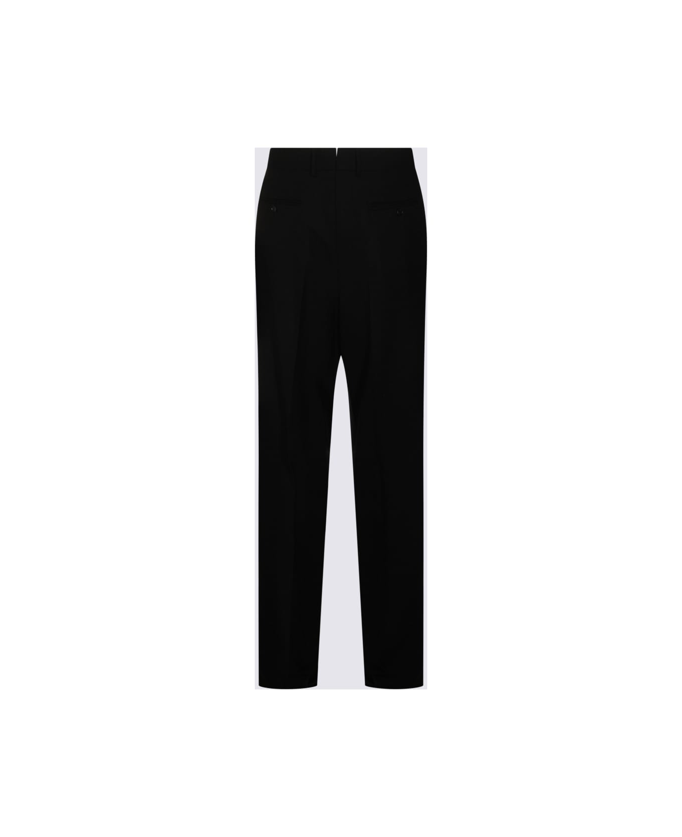 Tom Ford Black Wool Pants - Black