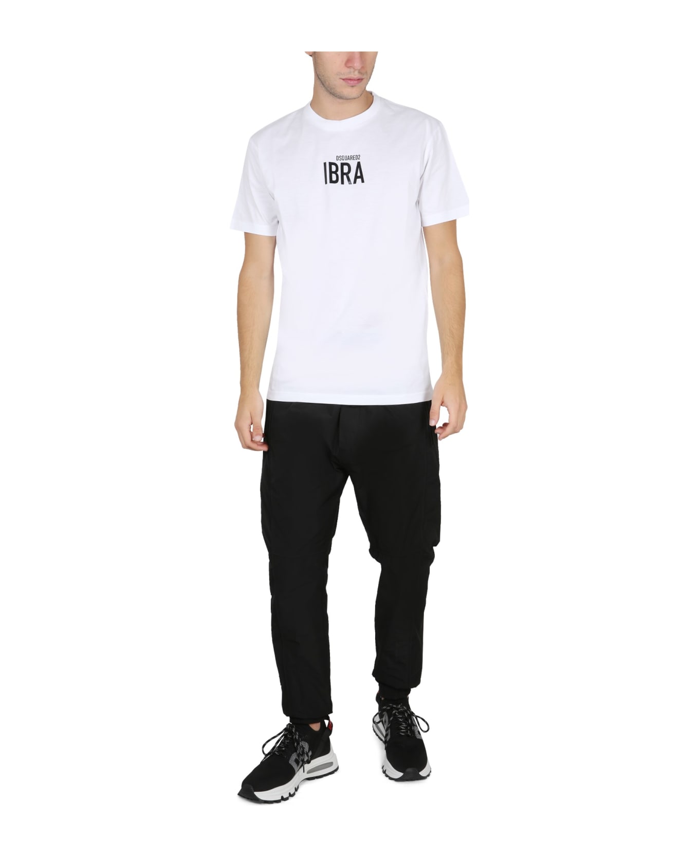 Dsquared2 Track Pants With Logo - NERO