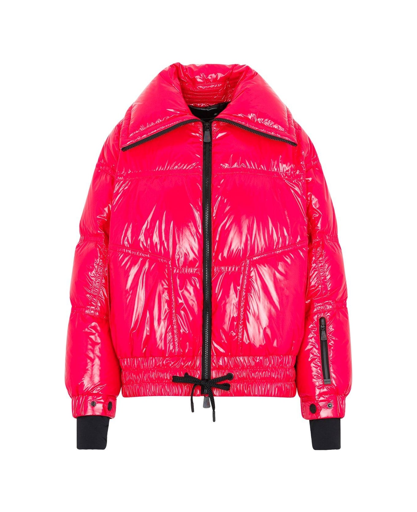 Moncler Grenoble Zip-up Padded Jacket - RED