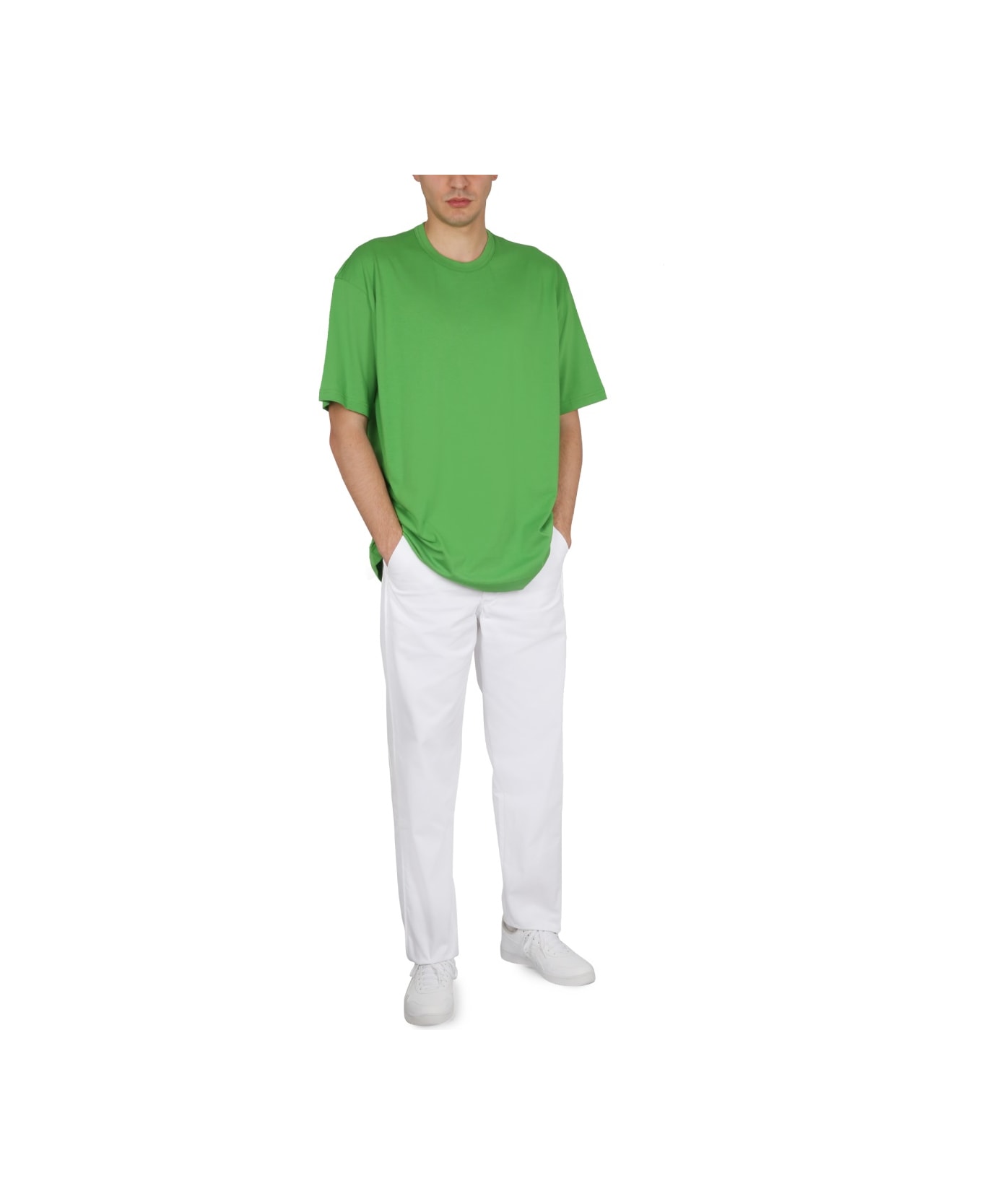 Comme des Garçons Shirt Chino Pants - WHITE